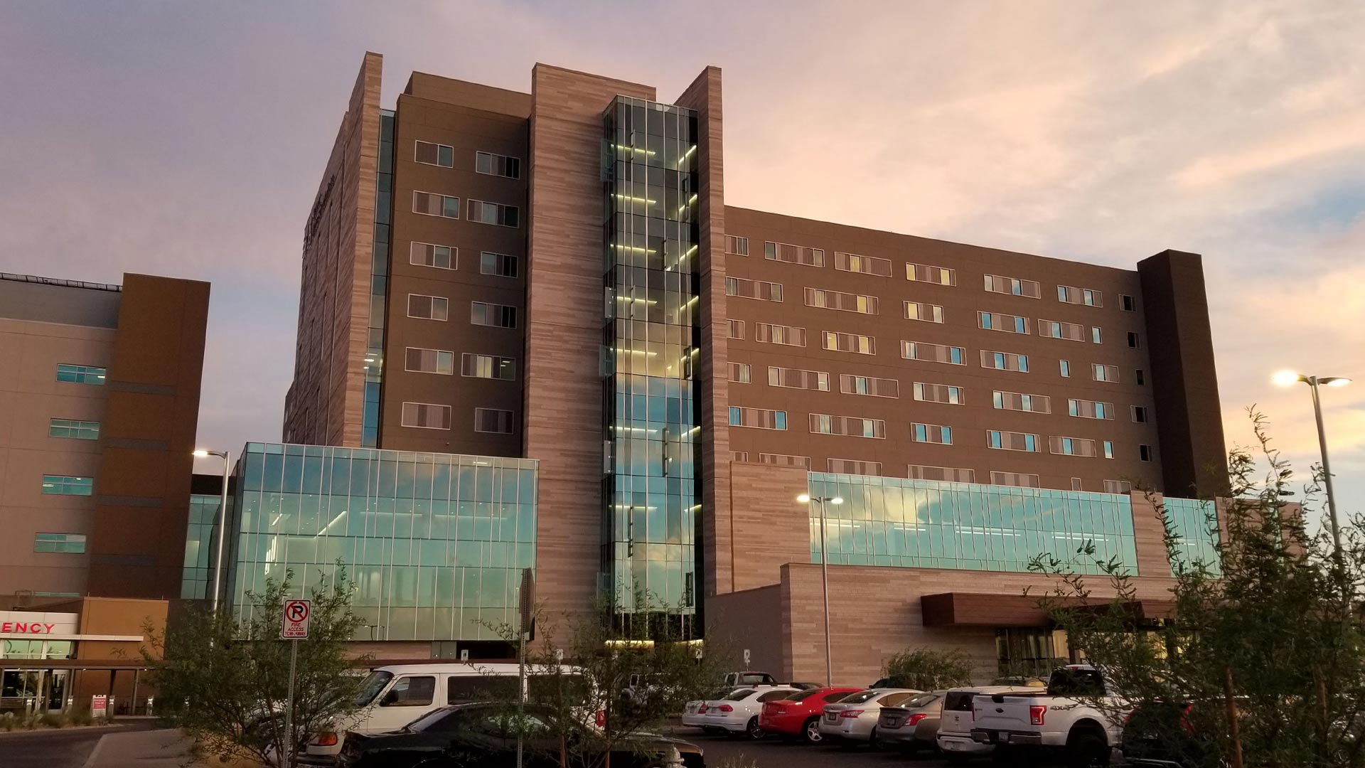 The new tower at Banner University Medical Center opened on April 22, 2019.