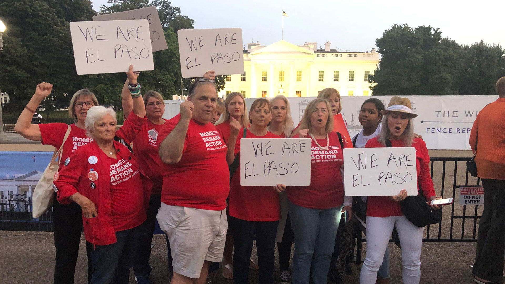 Pam Simon at White House