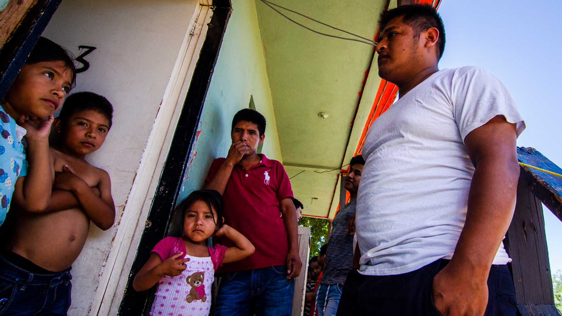 Several families of asylum seekers from Guerrero are splitting a few apartments on the border.