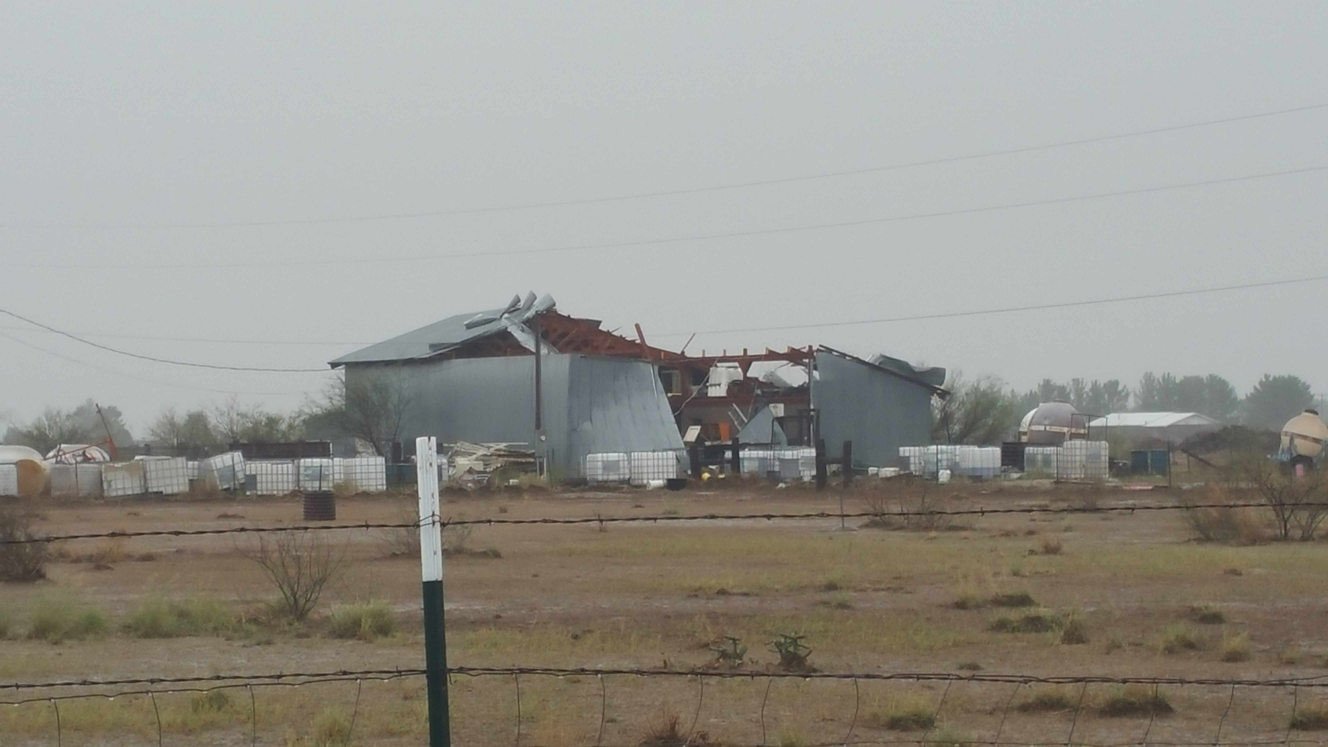 willcox tornado damage