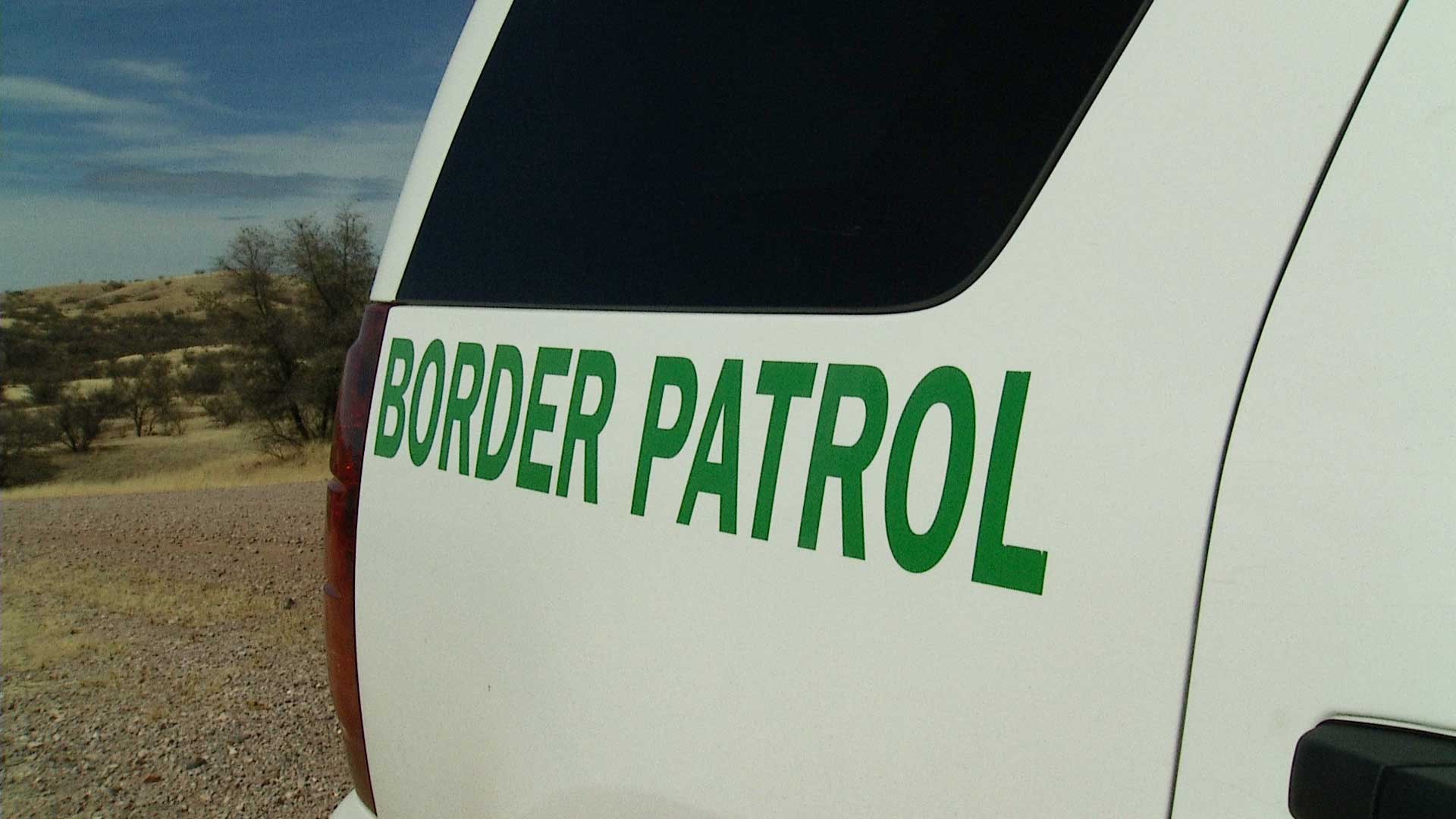 A Border Patrol vehicle.