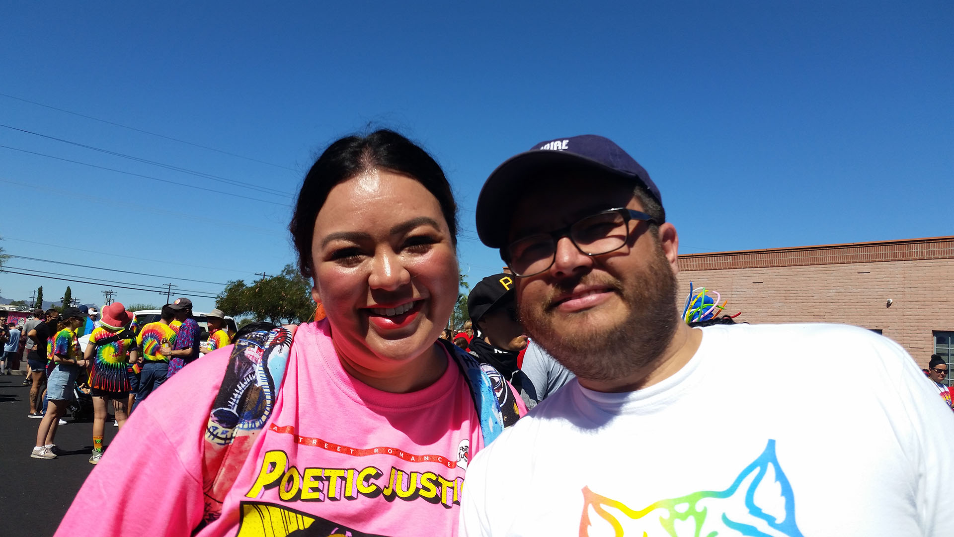 Lizette and Jose Trujillo are the parents of a transgender son. Lizette is the facilitator
of a support group for parents that is part of the Southern Arizona Gender Alliance (SAGA). 