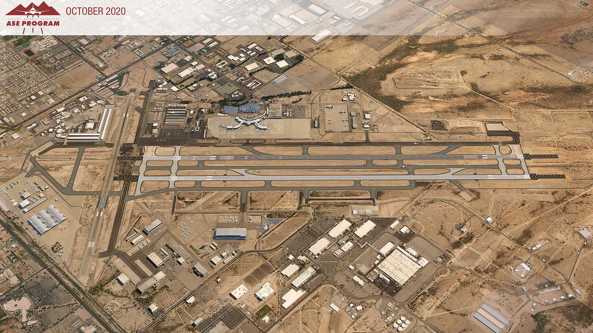 The Tucson Airport Authority plans to upgrade an existing runway to a 2-mile-long commercial runway.