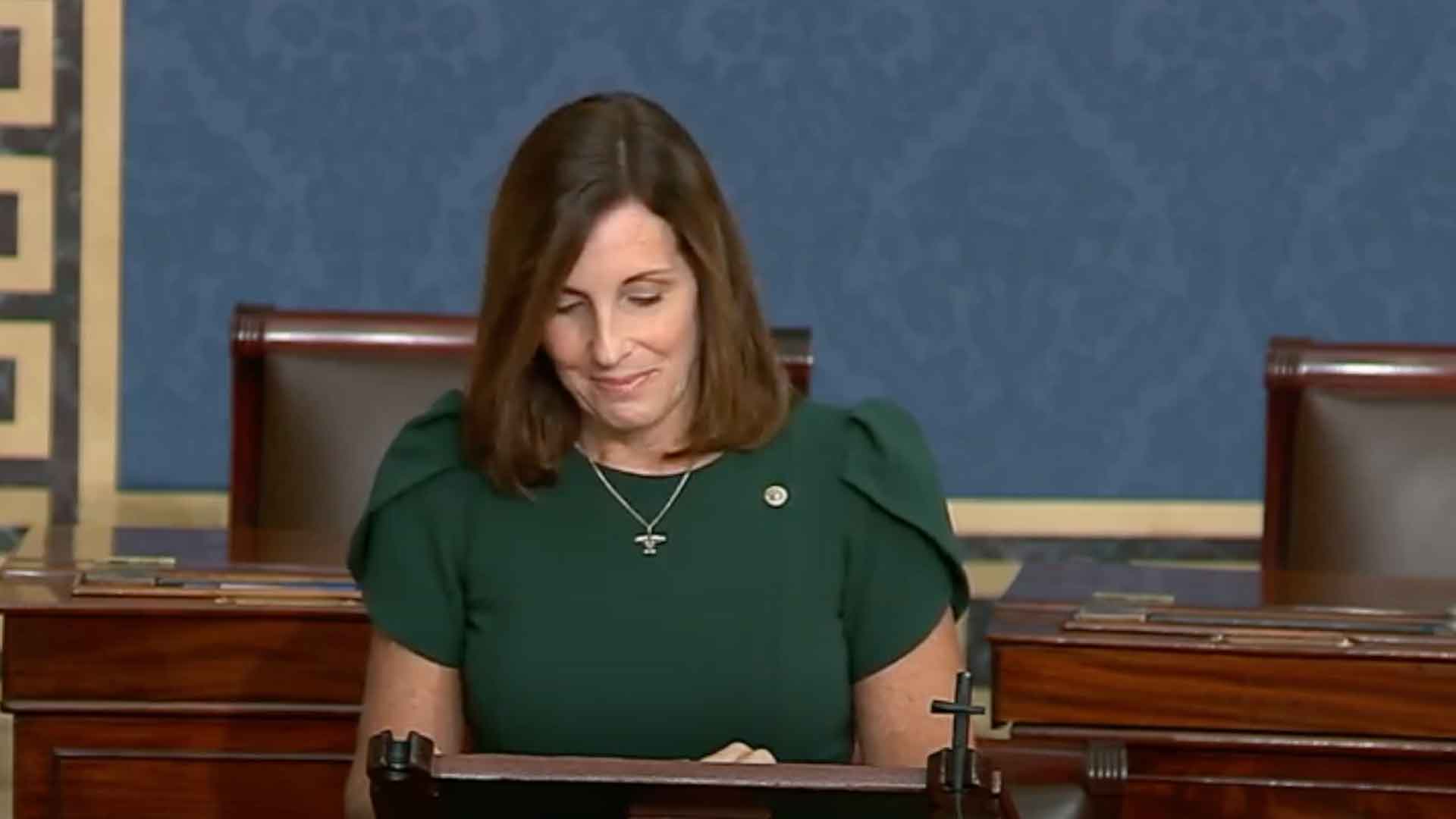 Sen. Martha McSally delivers her farewell speech on the floor of the U.S. Senate.  November 18, 2020