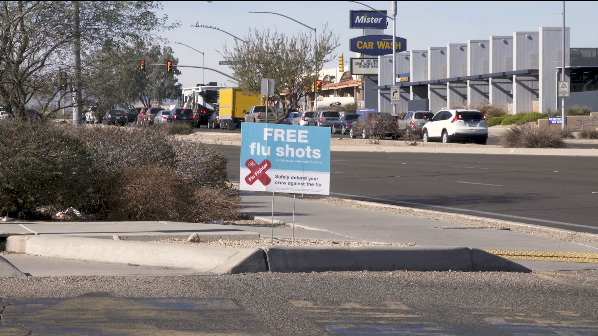 Free Flu Shot Sign