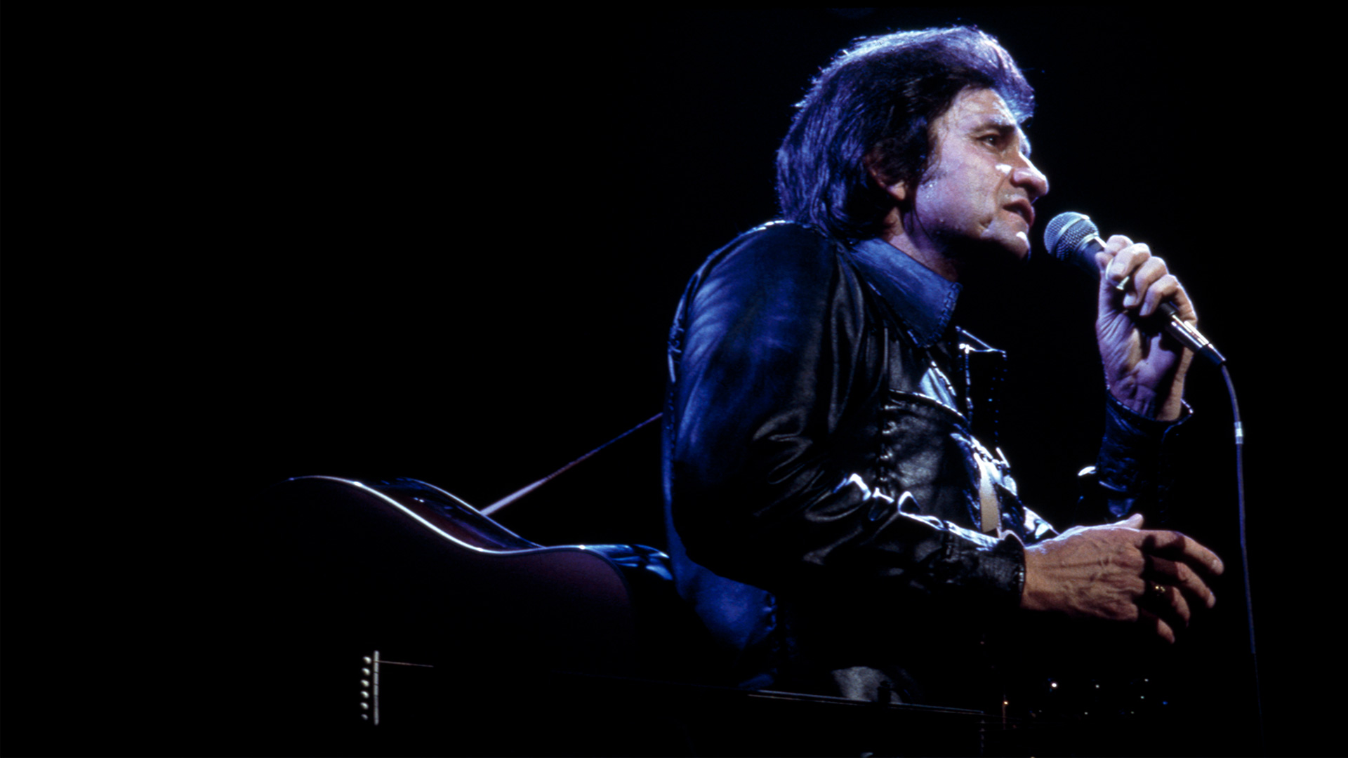 Johnny Cash in a never-before-seen 1973 concert recently found in Sony Music Entertainment’s vault.