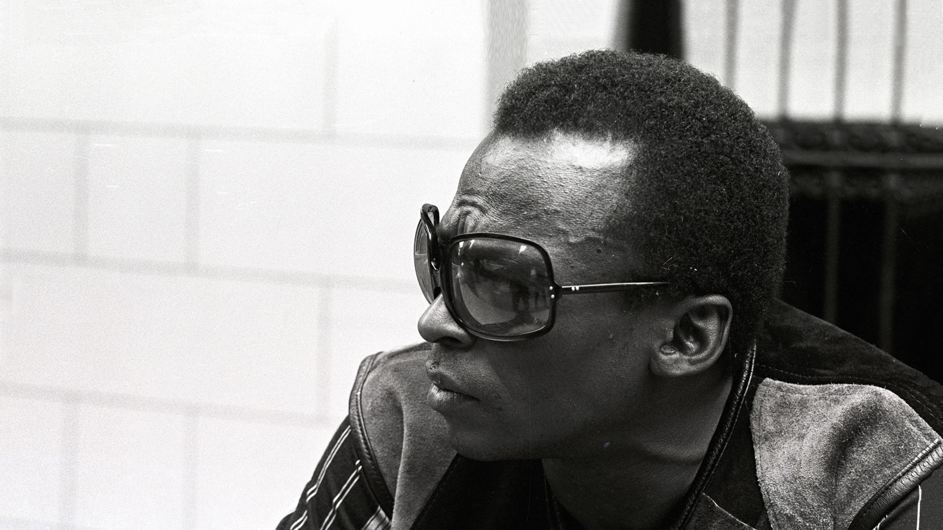 Miles Davis at home, June 1969.