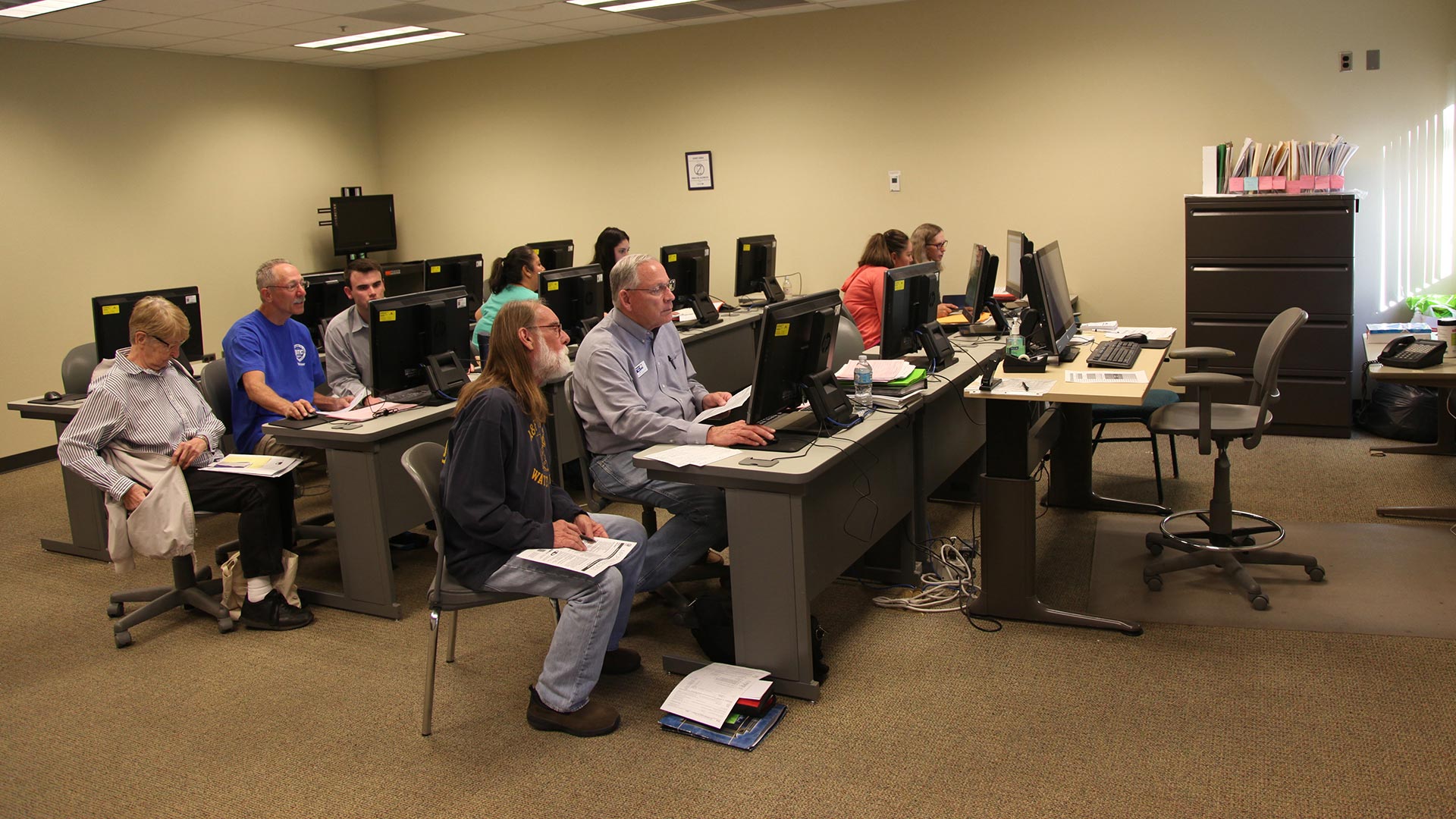 VITA tax preparers help Pima County taxpayers in 2018.