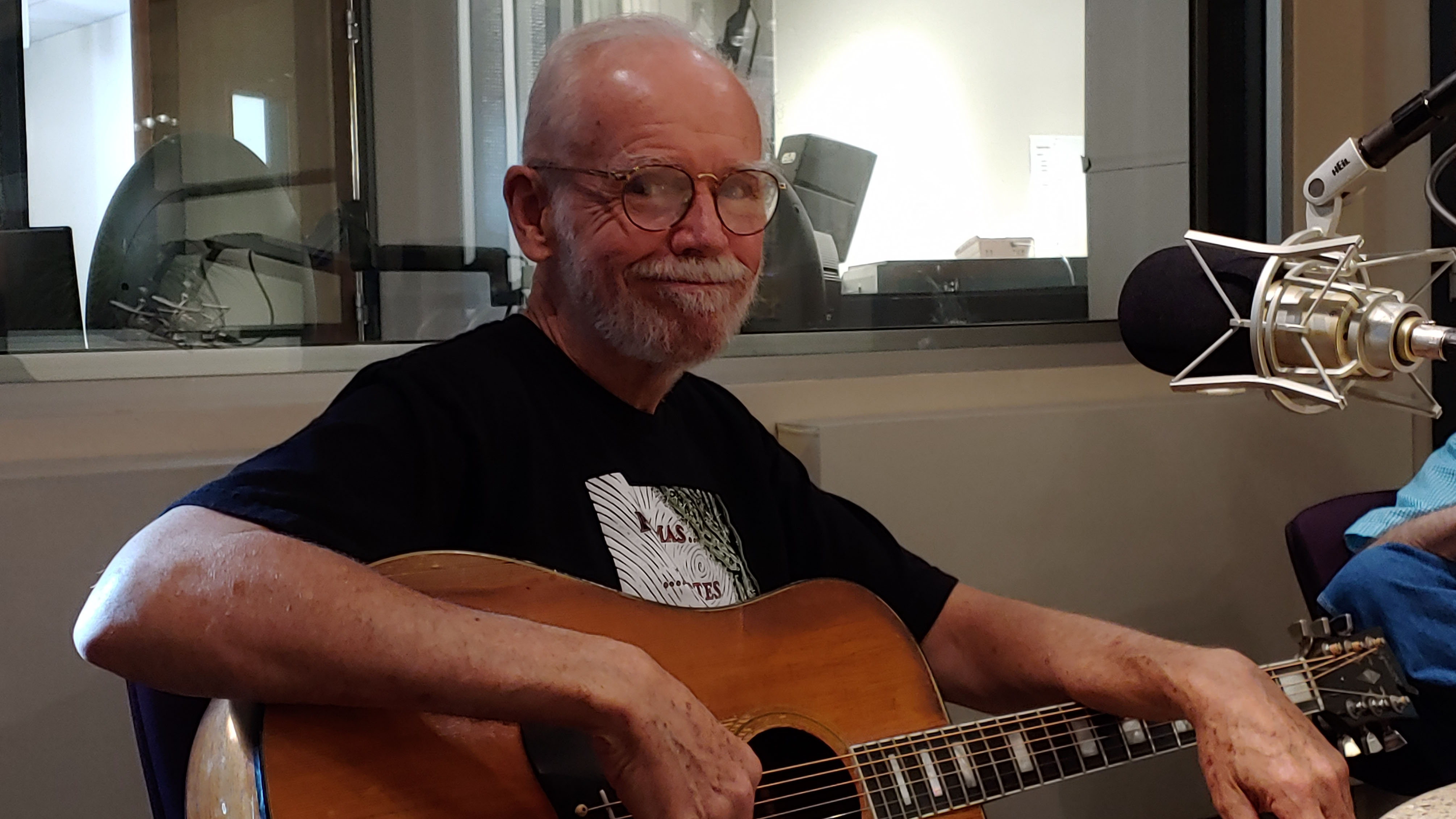 Charlie King in the AZPM Radio Studio.