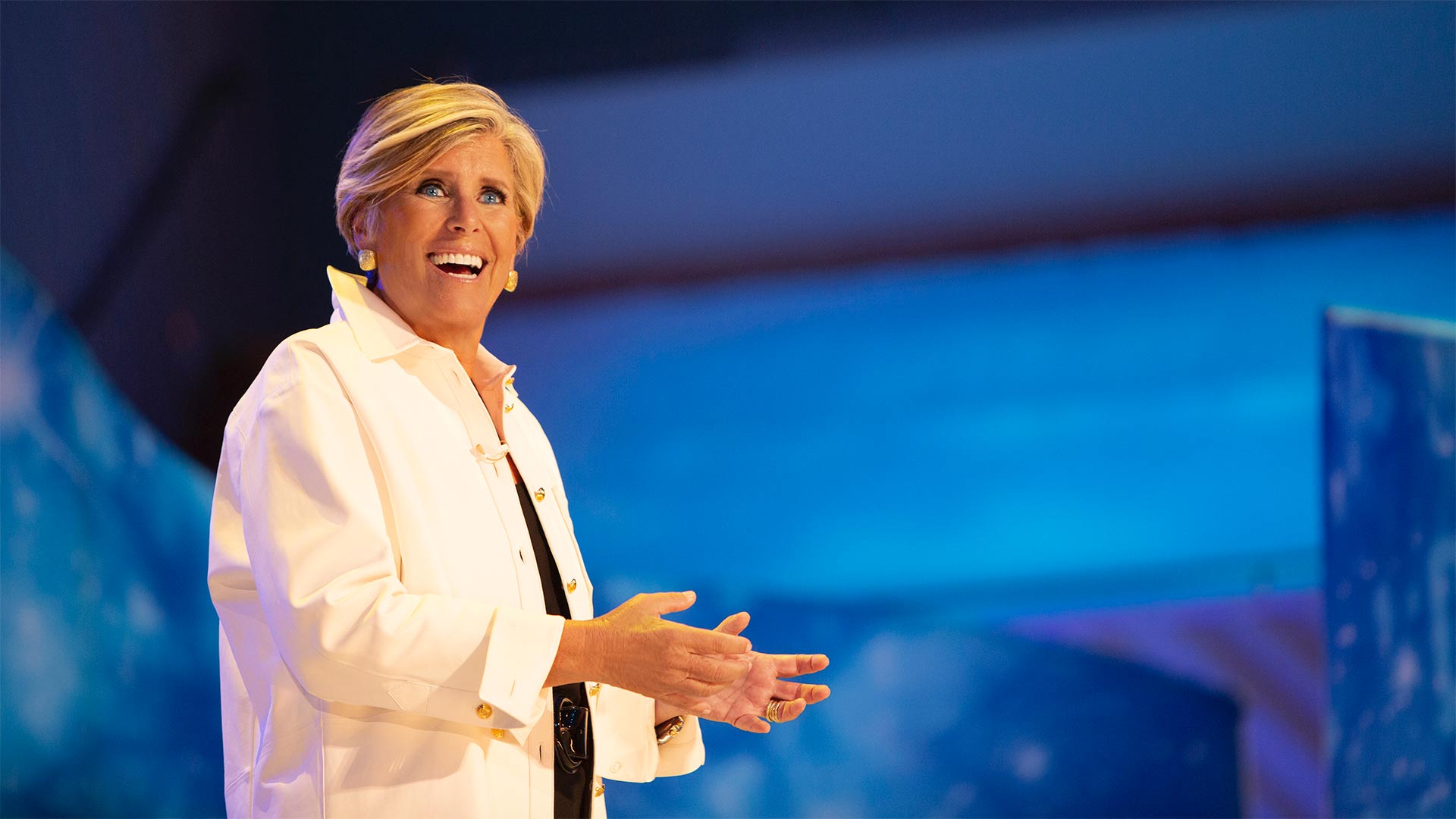 Acclaimed personal finance expert Suze Orman.