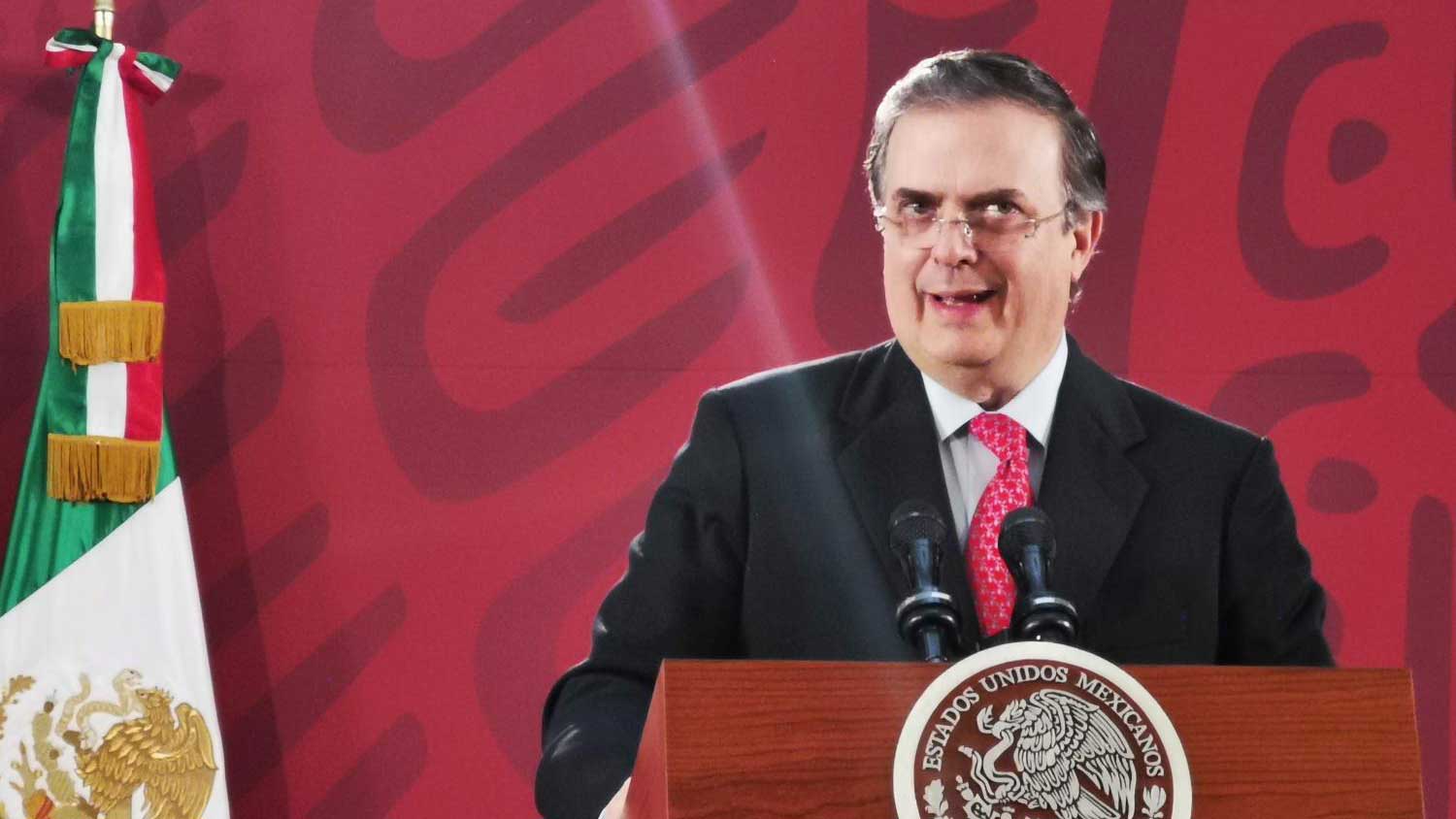 Mexican Secretary of Foreign Affairs Marcelo Ebrard.