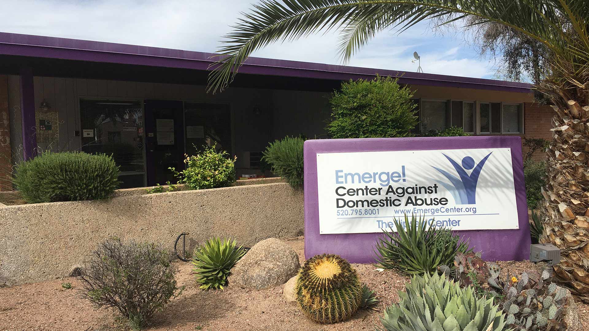 The administration building for Emerge! Center Against Domestic Abuse. 