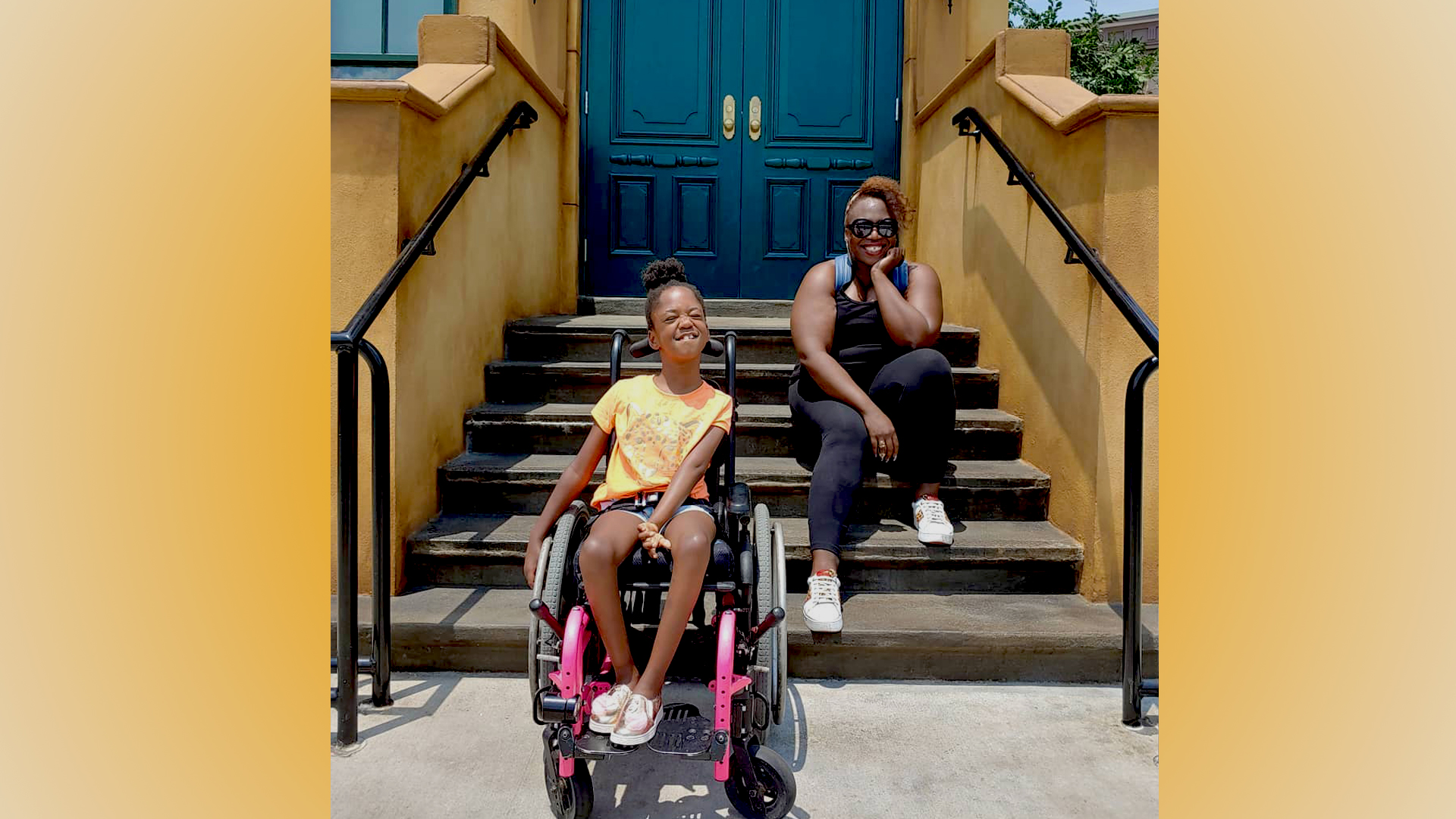 Adiba Nelson with her daughter Emory.