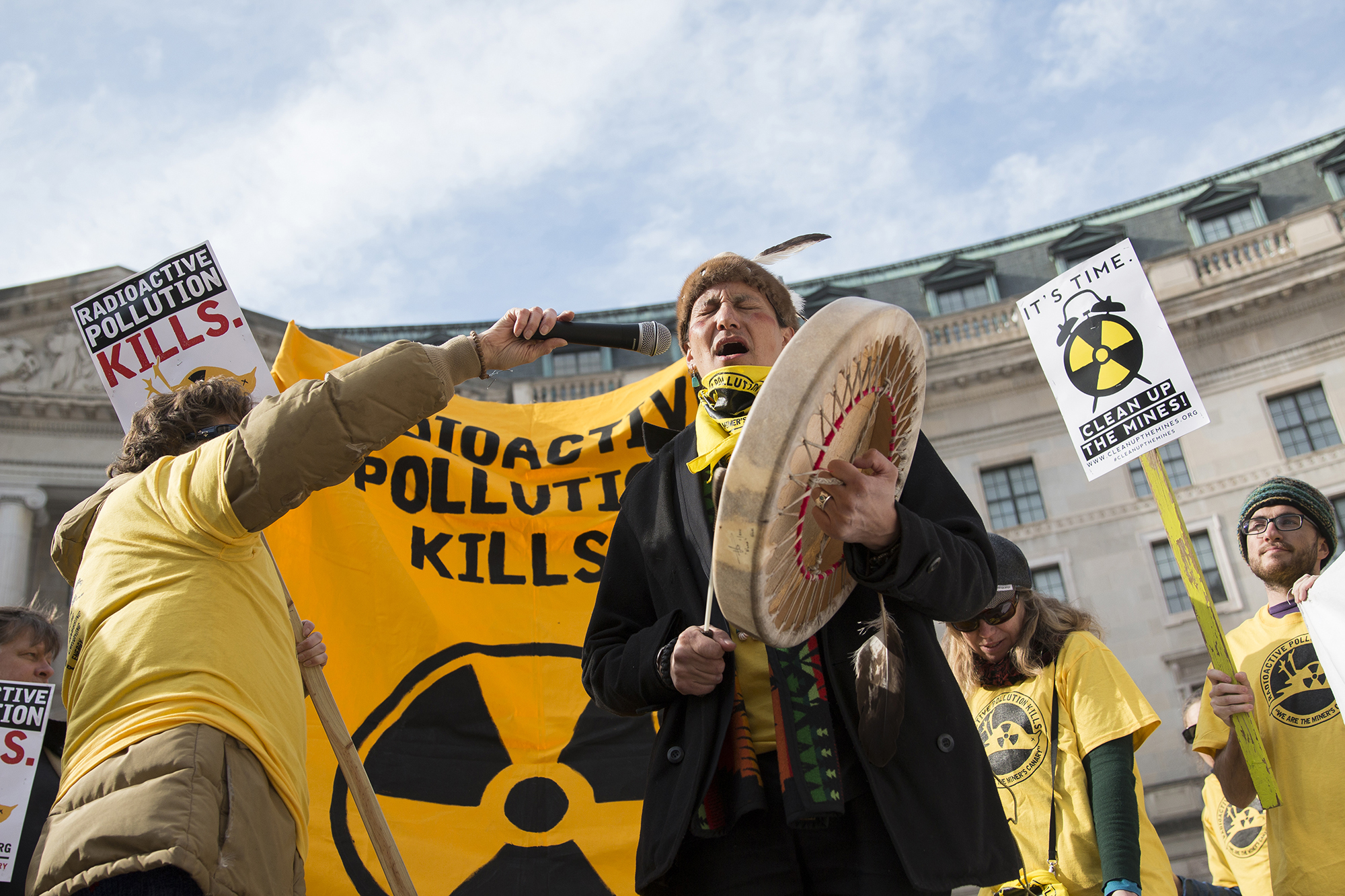 uranium protesters