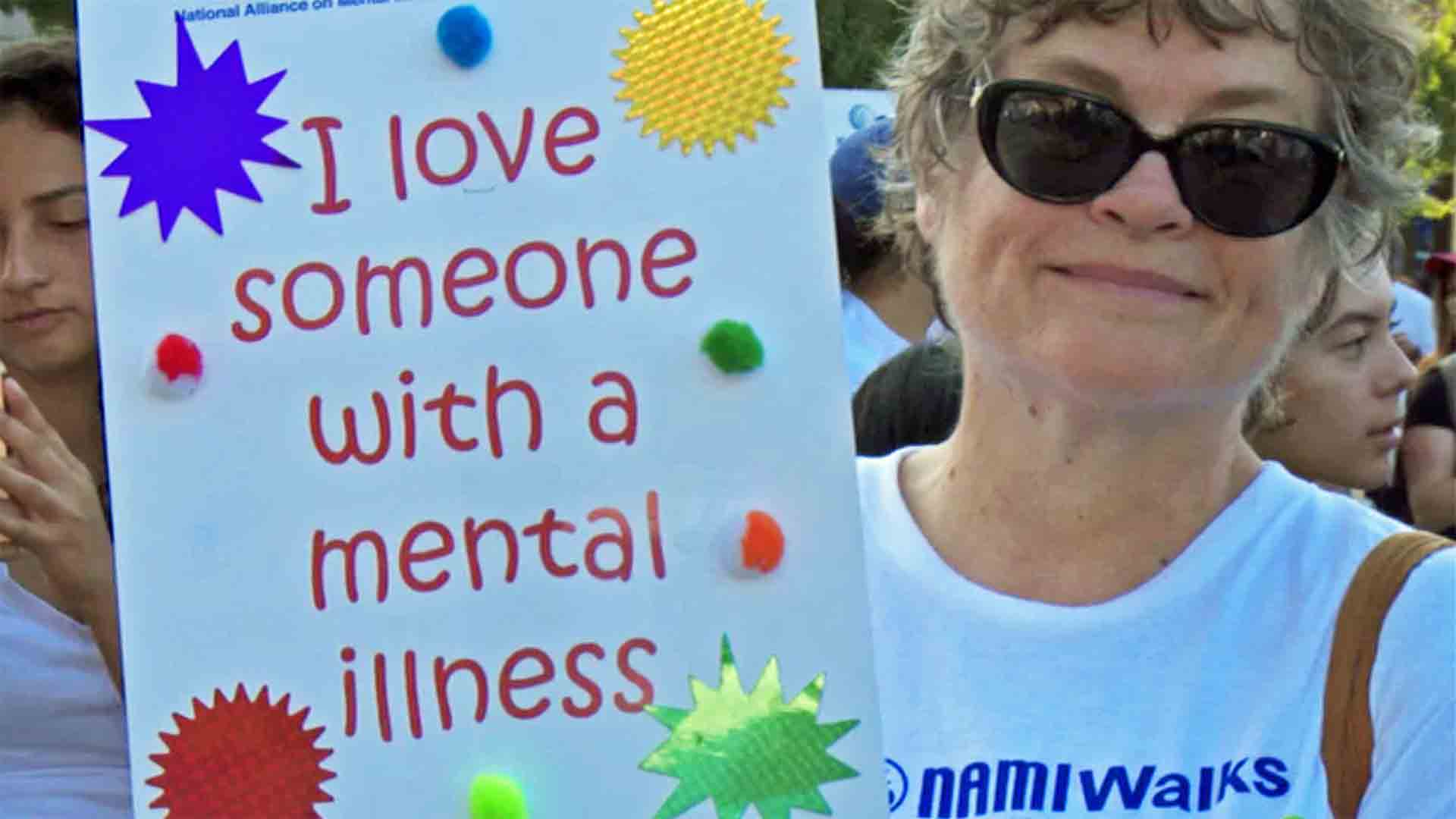 NAMWalks (National Alliance for the Mentally Ill) participant in Los Angeles