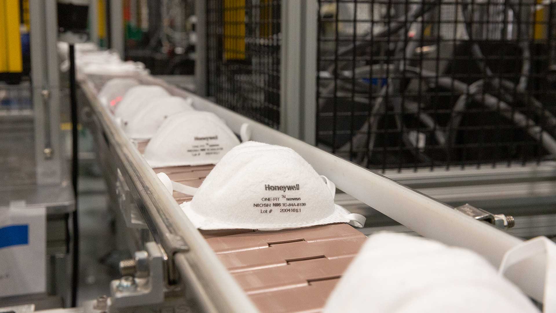 Honeywell has converted some of its plants so that they can produce health care gear like the N95 masks manufactured in Phoenix. President Donald Trump is scheduled to visit the Phoenix facility Tuesday.