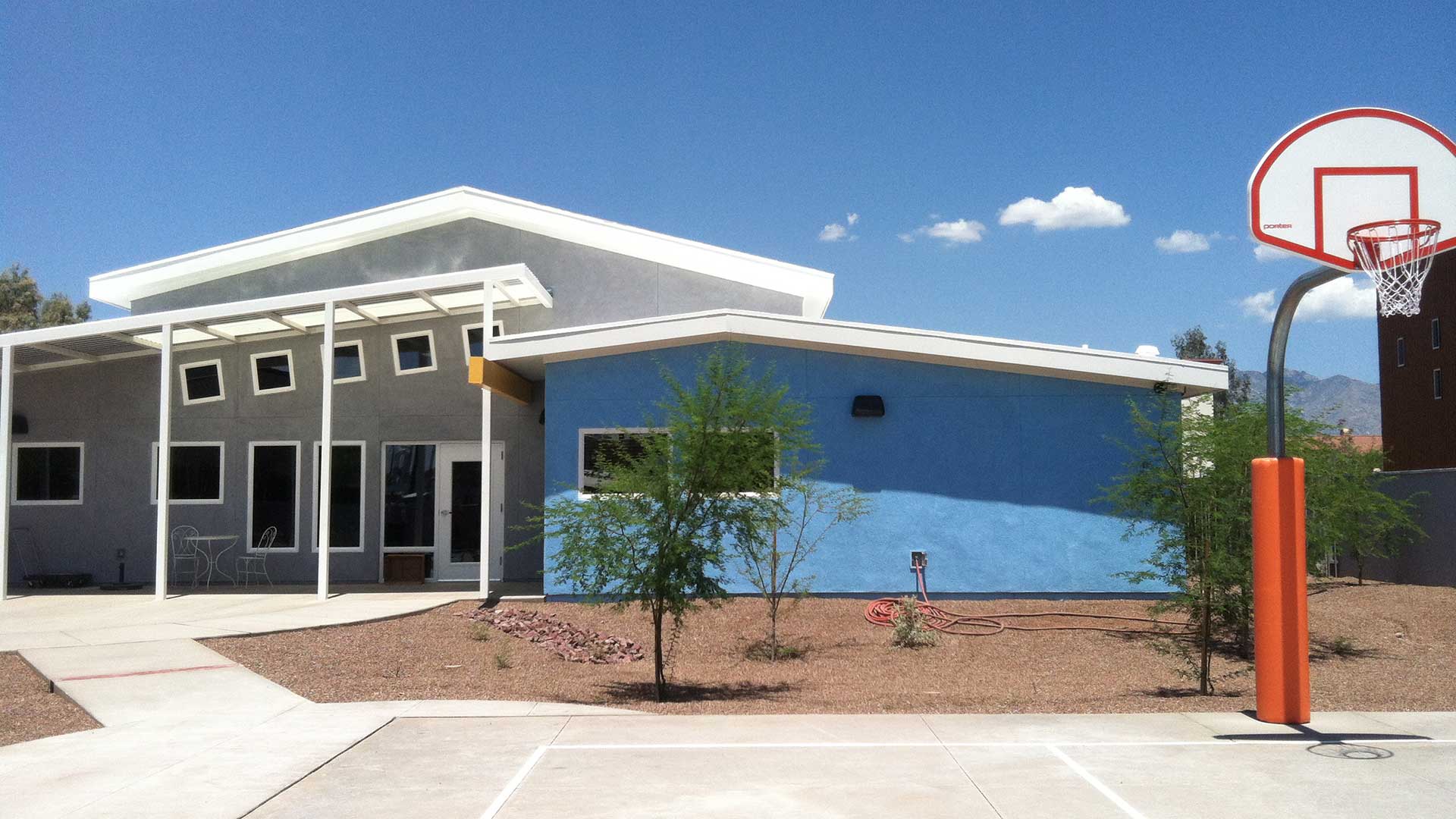 The exterior of Reunion House, an emergency shelter in Tucson for 12- to 17-year-olds.