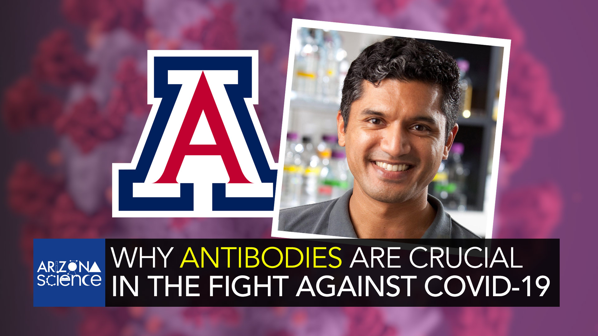 University of Arizona immunobiologist Deepta Bhattacharya.