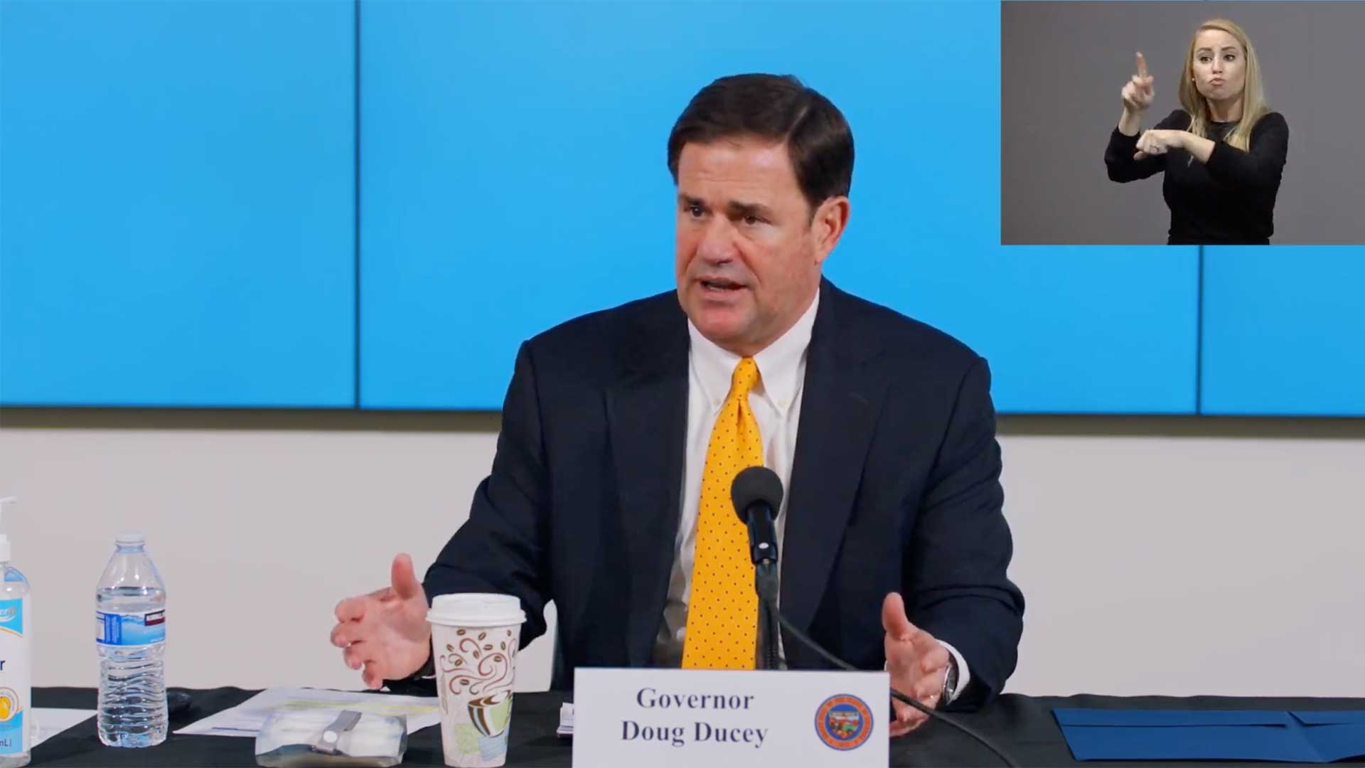 Gov. Doug Ducey gives a June 25 update on the state's response to the COVID-19 pandemic.
