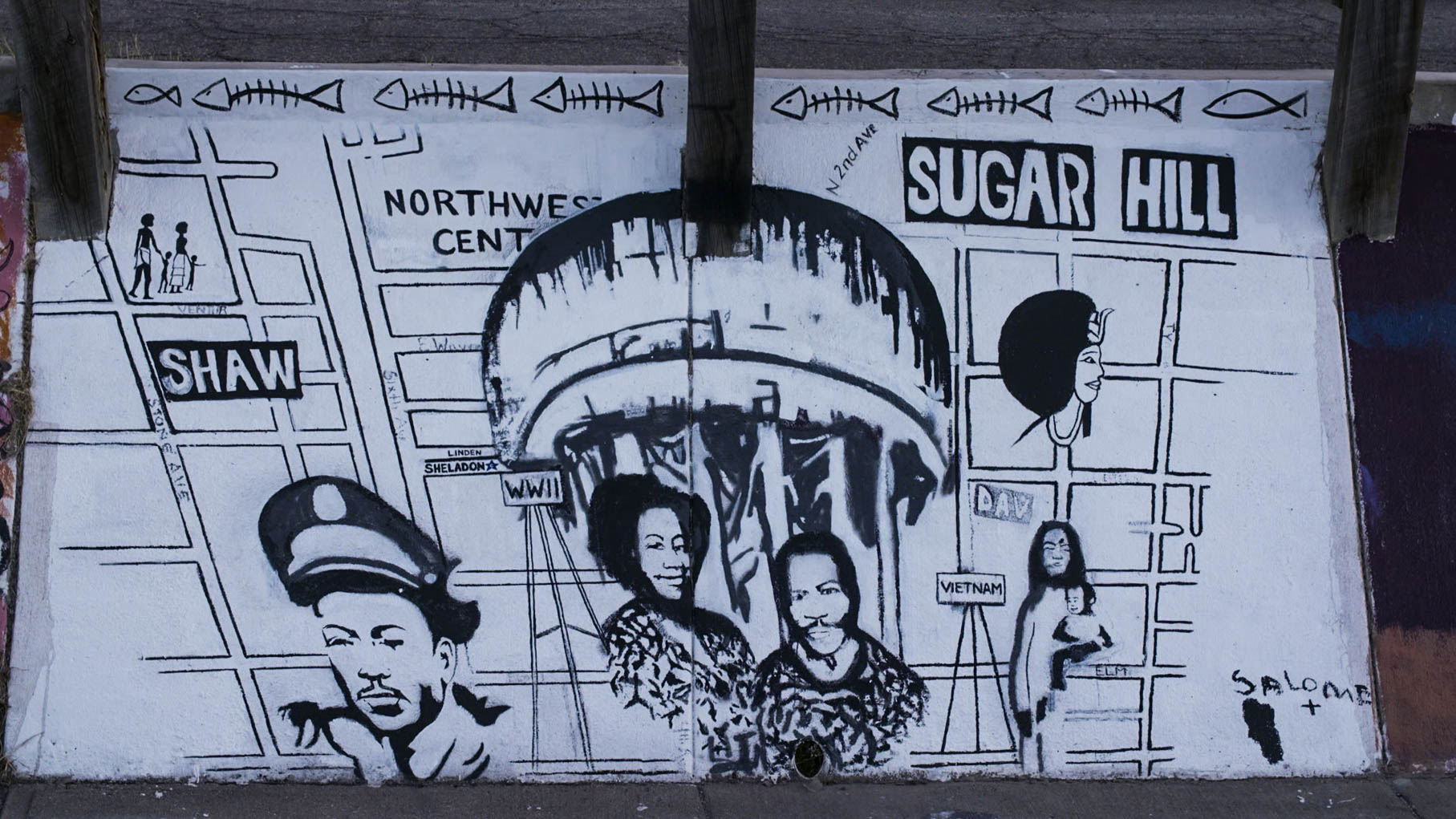 Sugar Hill graffiti cover hero