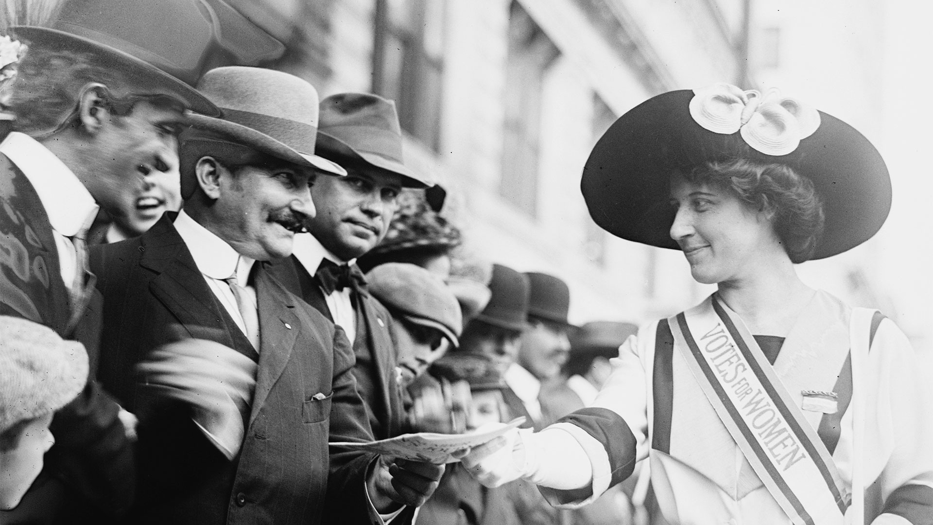 Inez Milholland campaigns for women’s right to vote. New York, 1912.
