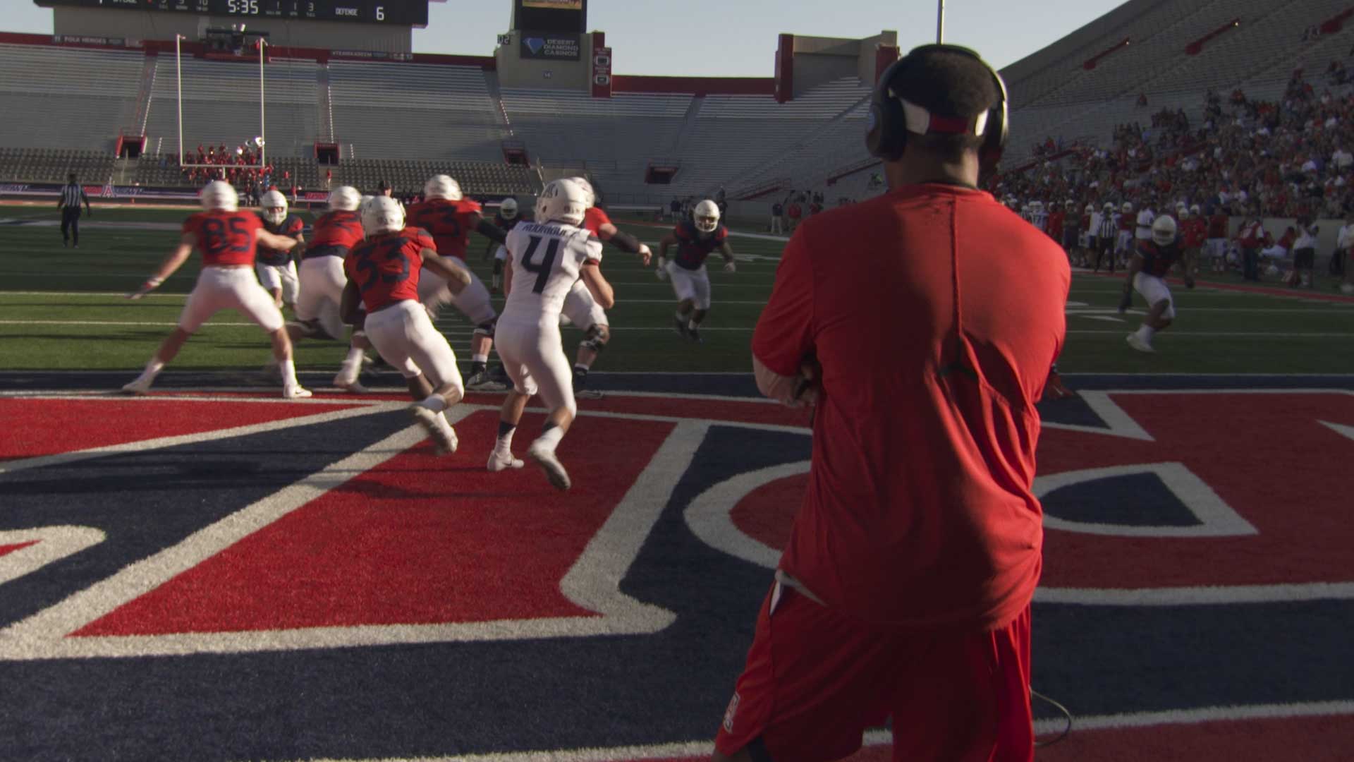 UA Football Practice