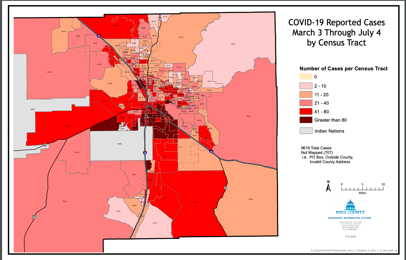 Census tract Pima 