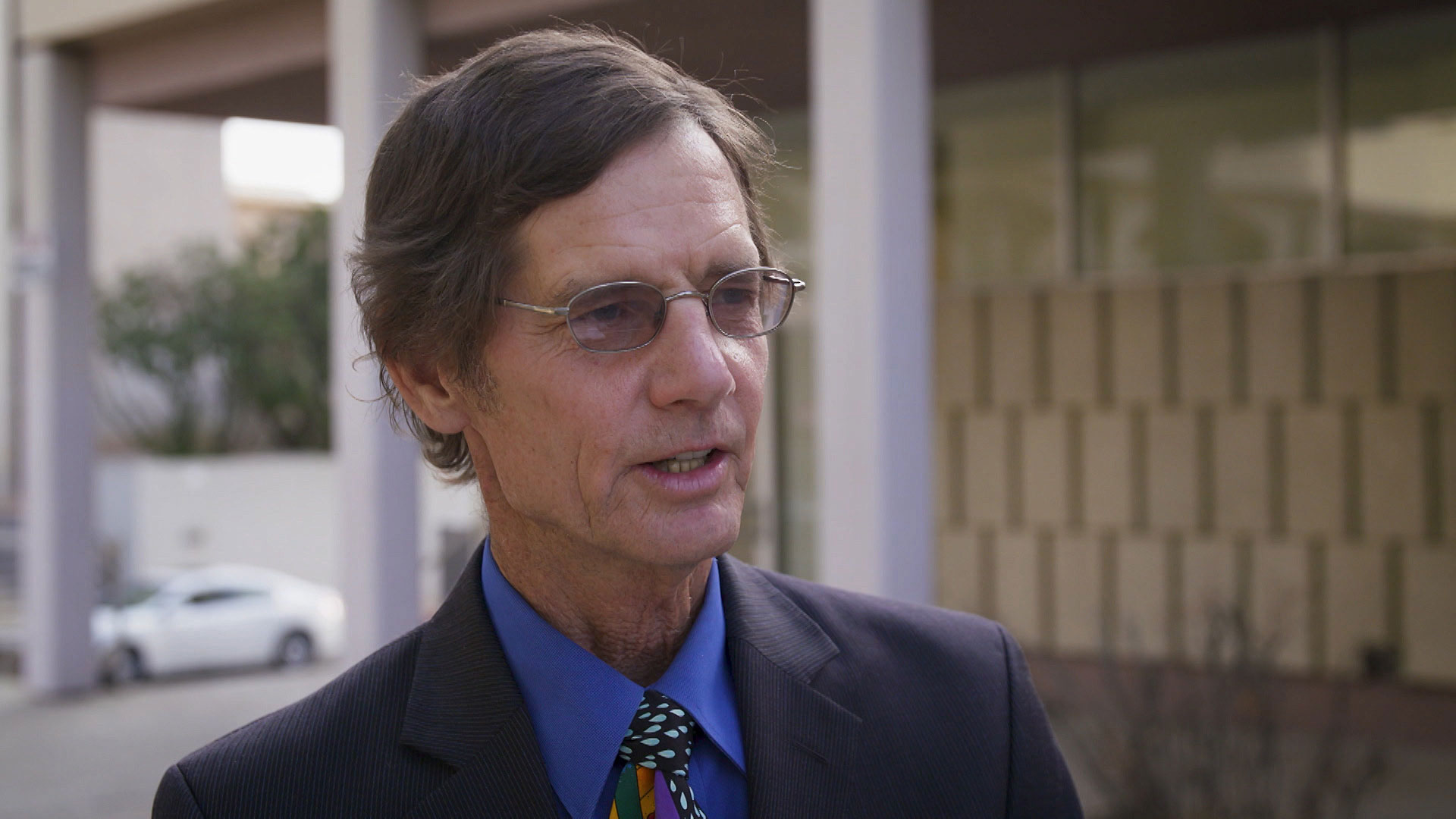 Tucson City Council member Steve Kozachik outside City Hall. 