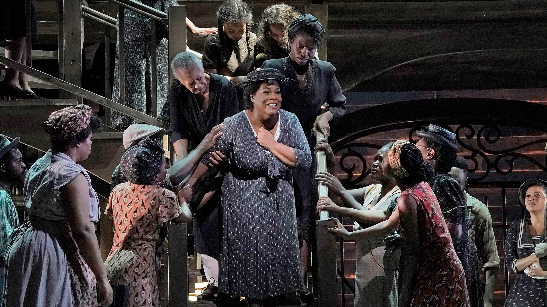 Latonia Moore as Serena in the Gershwins' "Porgy and Bess."