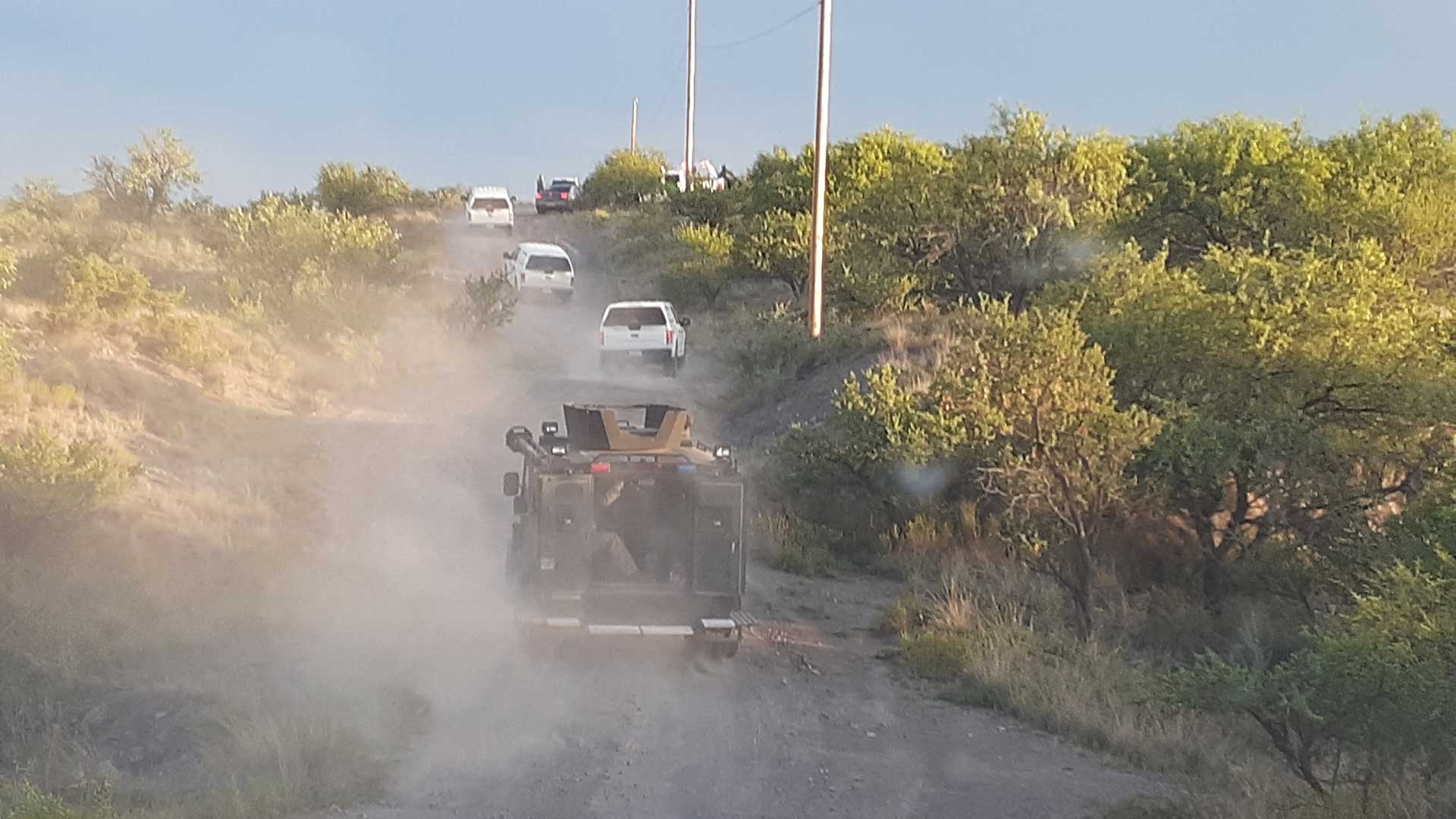 A photo accompanying a media release from No More Deaths saying Border Patrol on Friday, July 31 raided a camp where the group was providing aid.