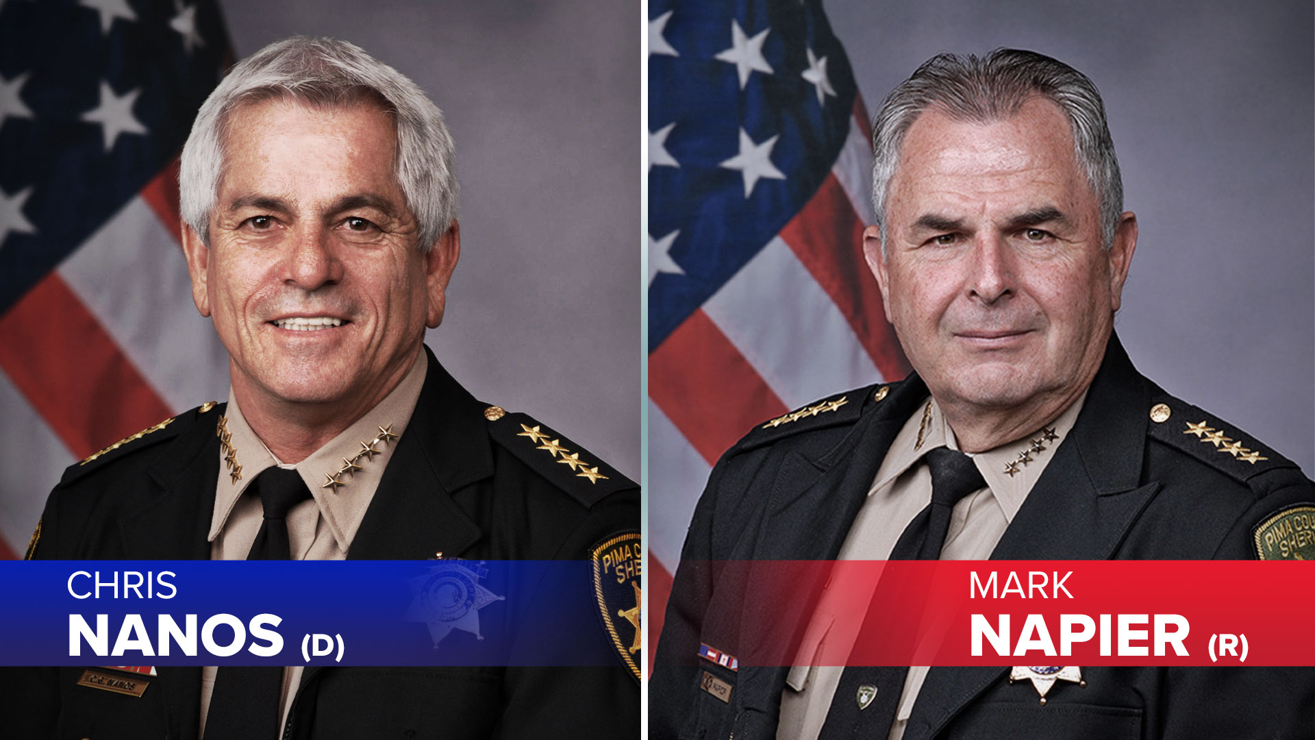 Candidates for Pima County Sheriff in the 2020 general election.