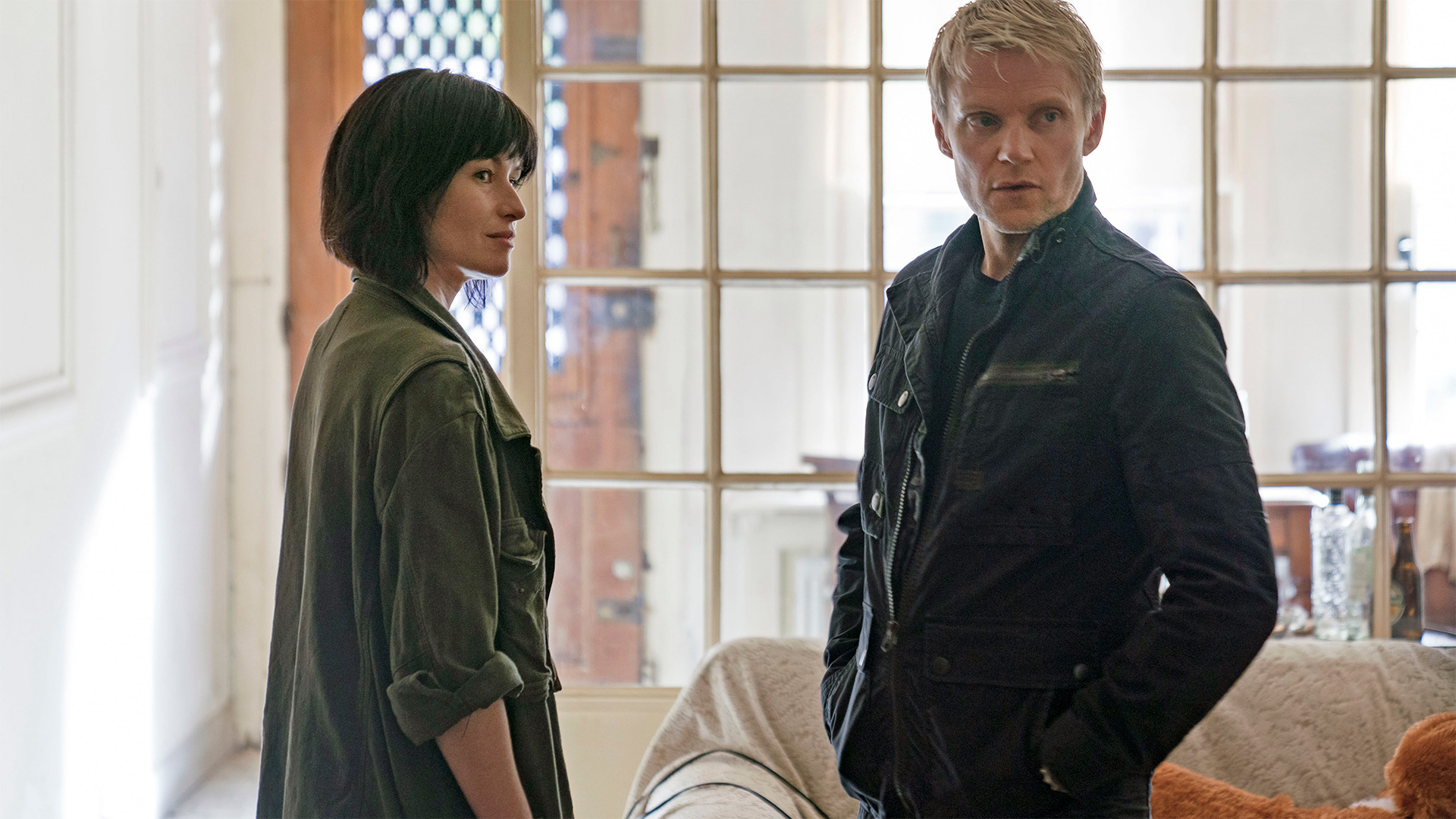  Maime McCoy as Lucienne and Marc Warren as Van der Valk