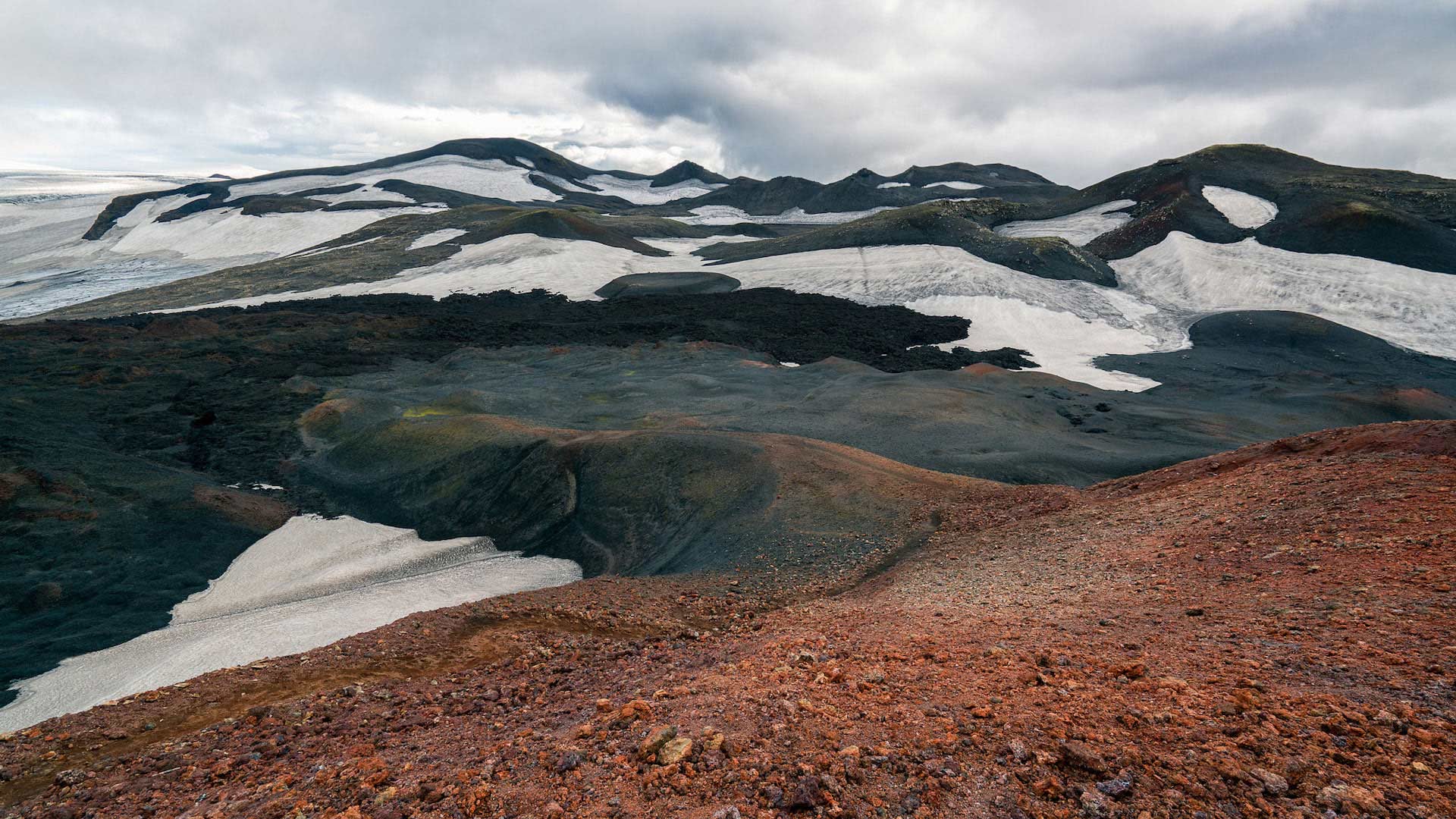 Scientists often compare the landscape of Iceland to that of another planet, like Mars.