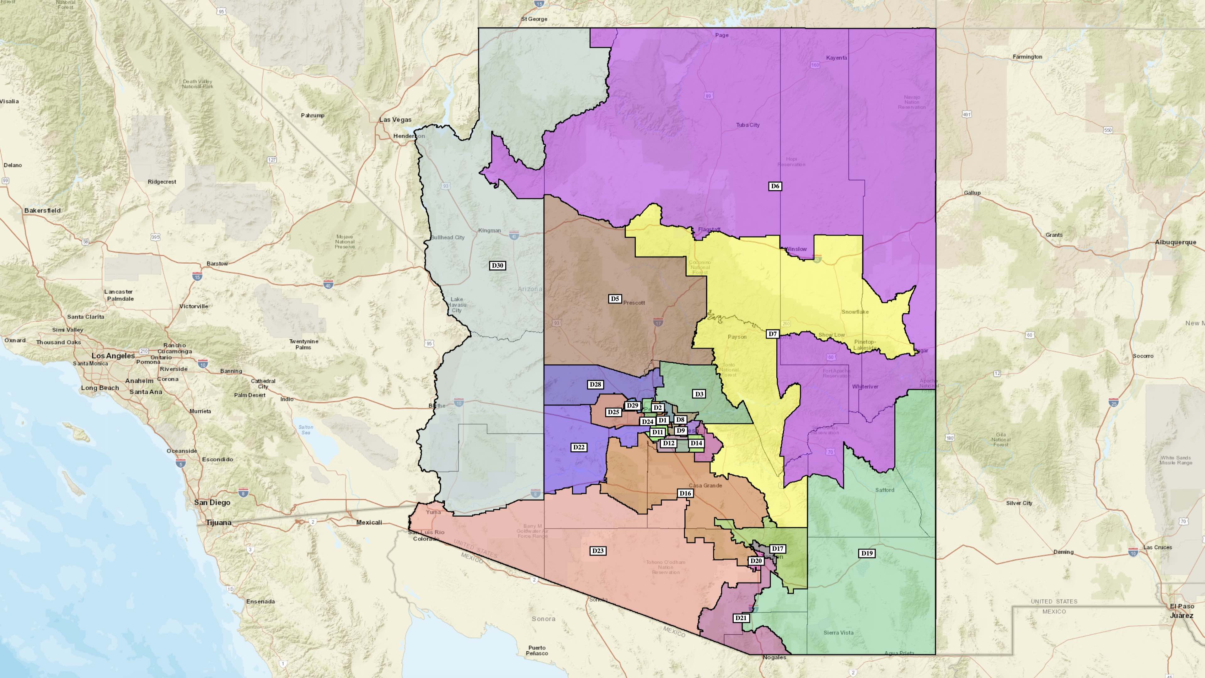 draft state legislative districts