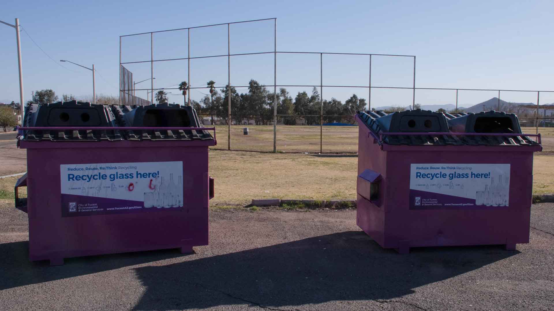 Glass Recycle Bins