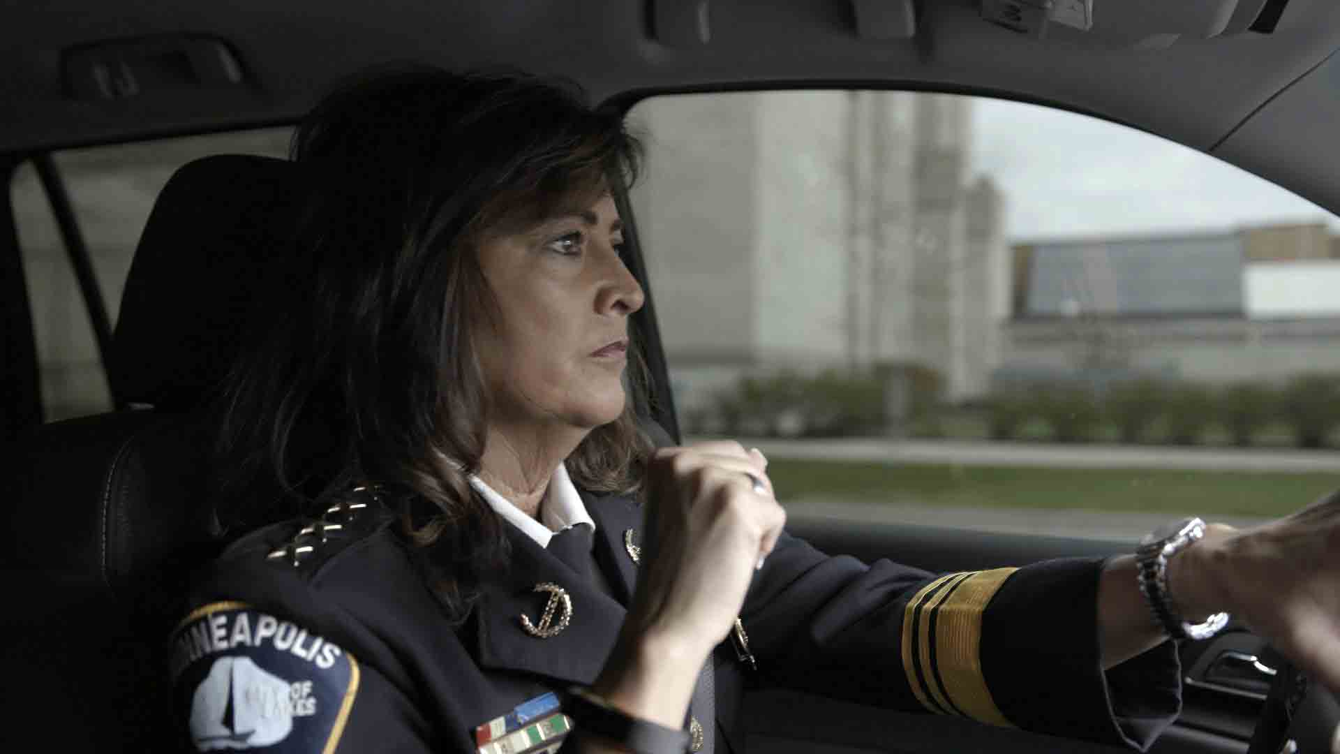 Chief Janee Harteau of the Minneapolis Police Dept.