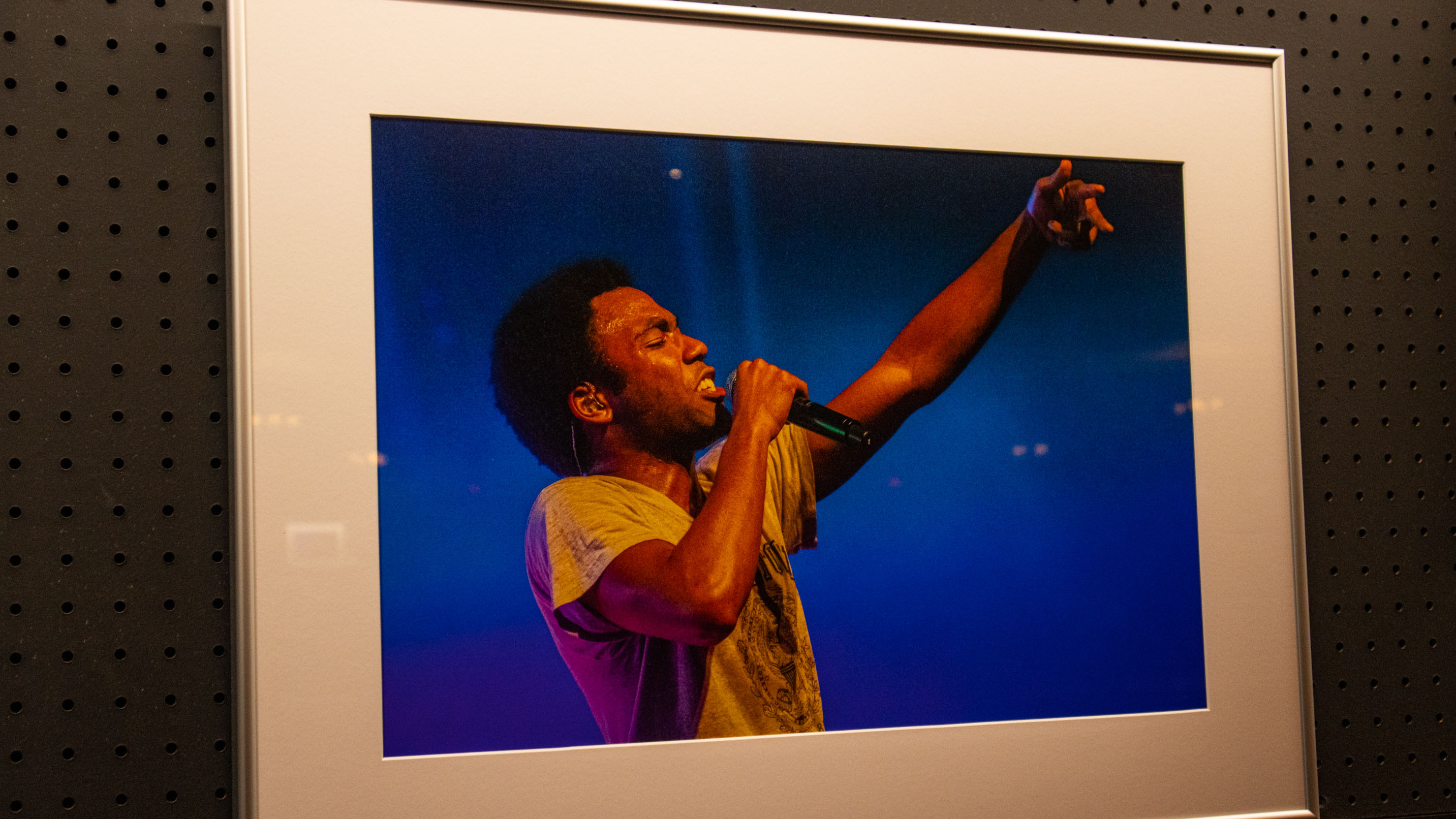 childish gambino portrait  spotlight