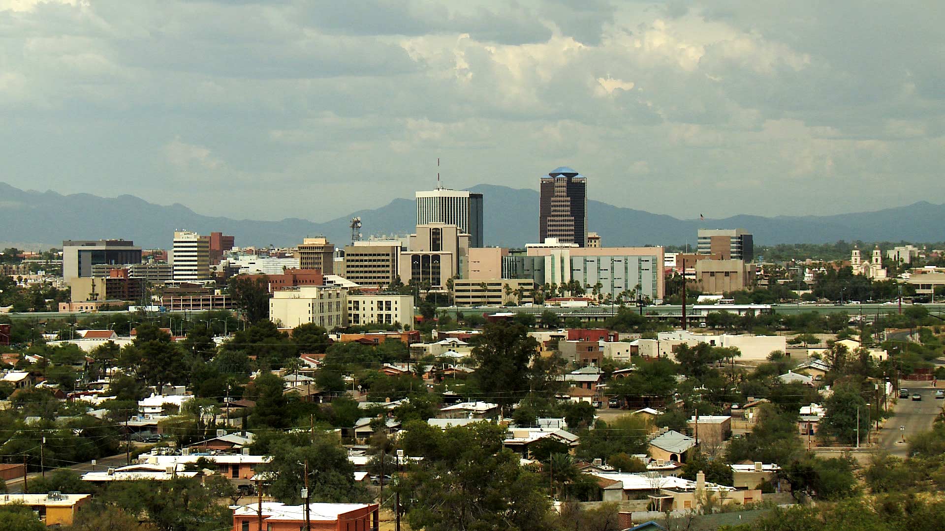 File image of the downtown Tucson skyline. 