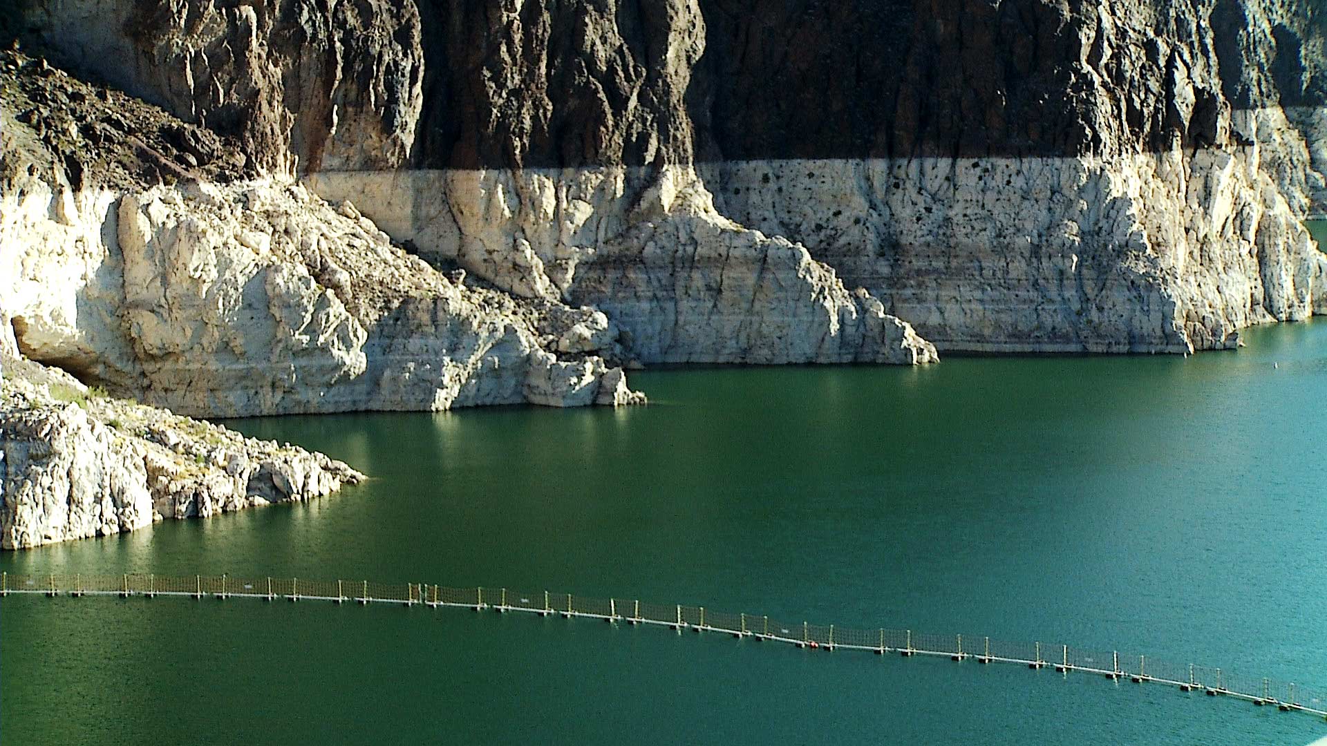 File image of a cliffside at Lake Mead. 