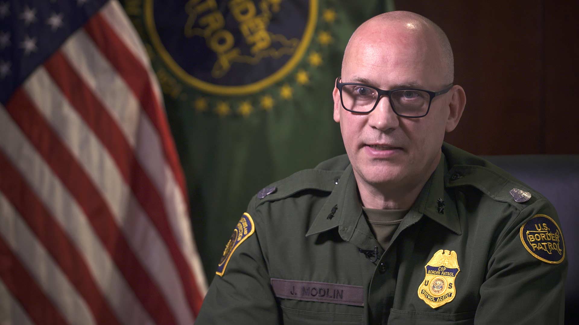 Border Patrol Tucson Sector Interim Chief Patrol Agent John Modlin. May 2021. 