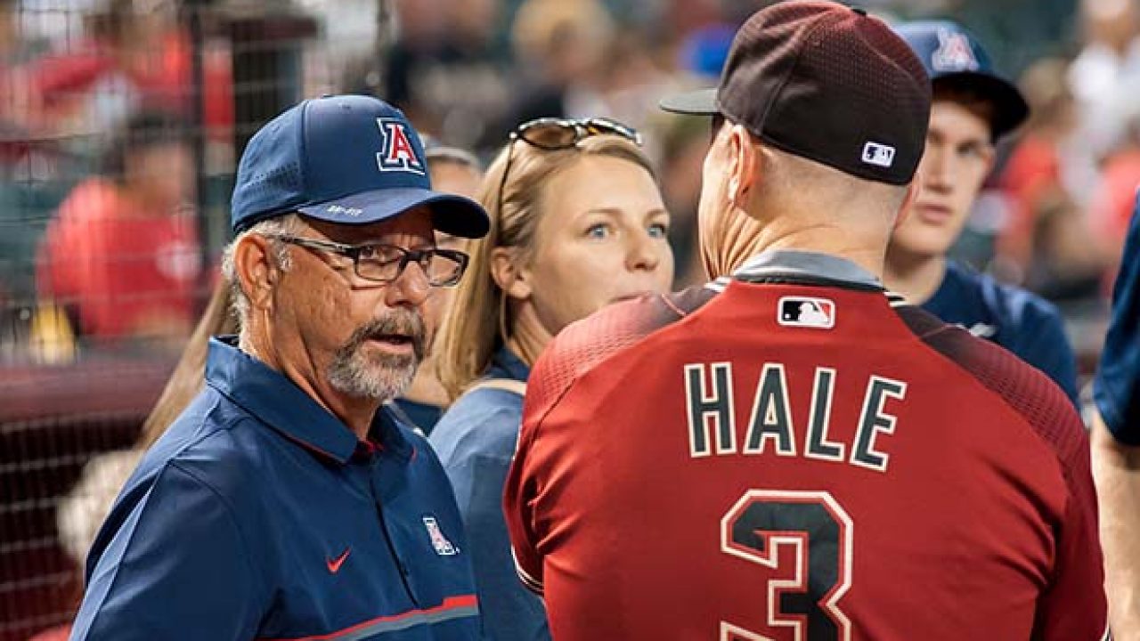 Retiring UA Softball Coach Mike Candrea