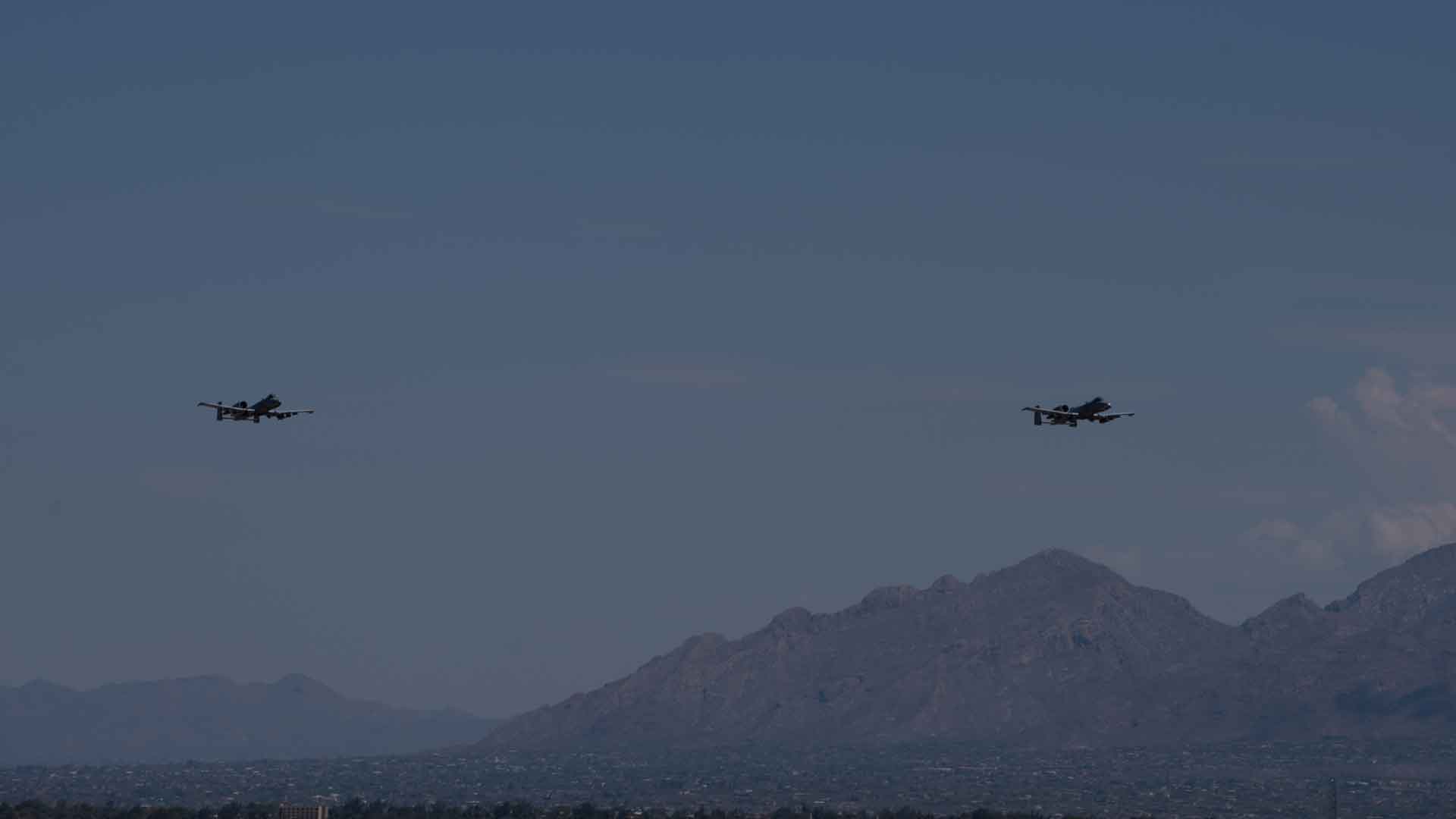 A-10s over Tucson