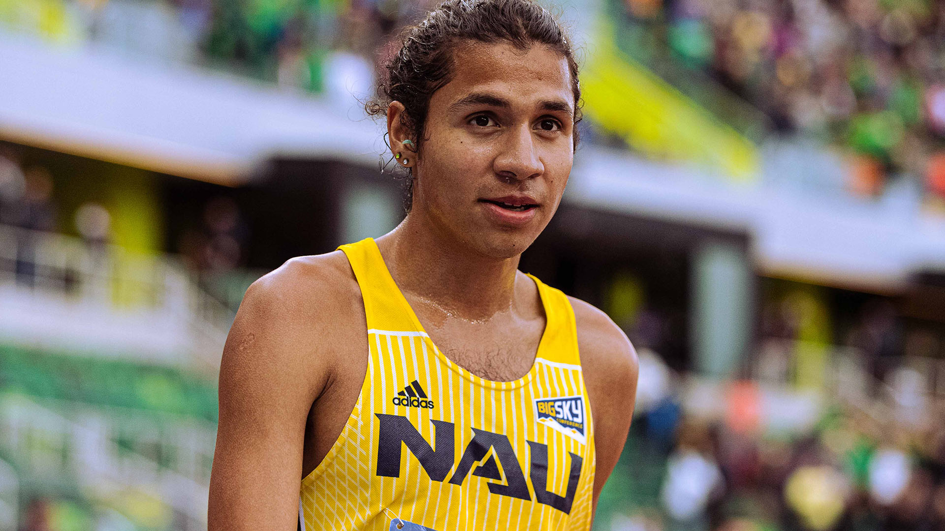 Northern Arizona University track star Luis Grijalva is representing Guatemala in the Olympics. 