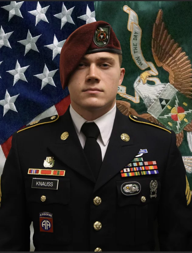 npr news soldier kabul Knauss