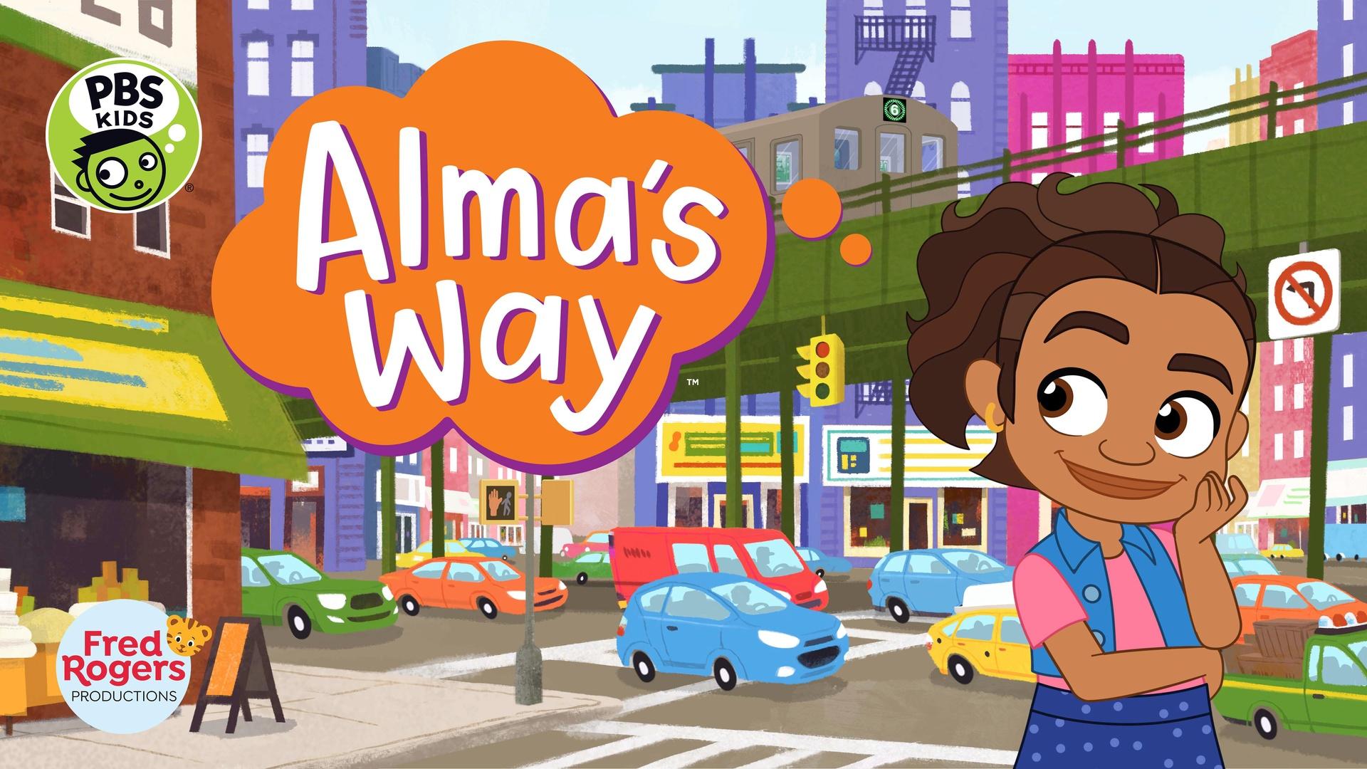 Set in the Bronx, Alma and her friends help kids recognize their own power to think things through.