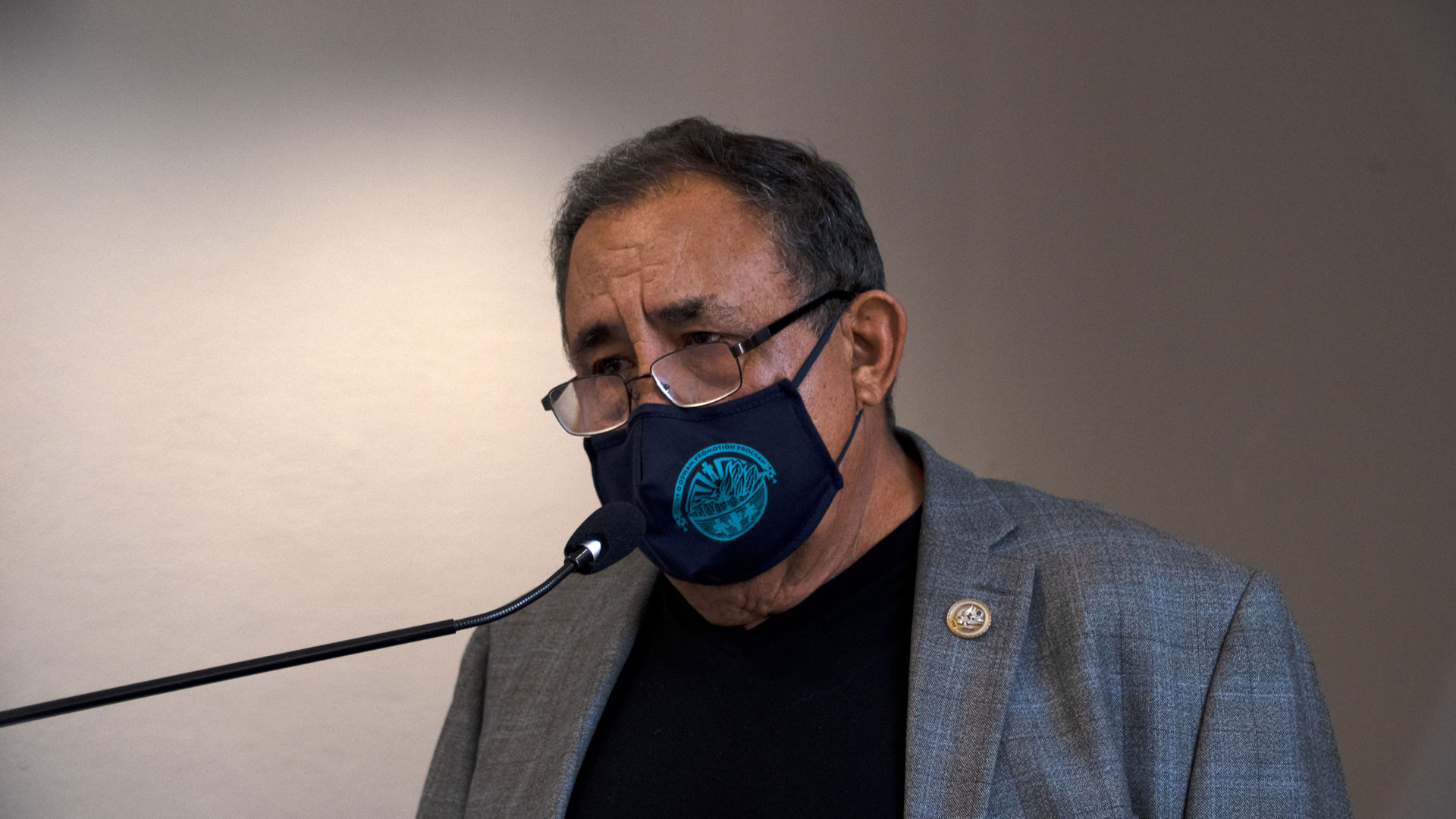 Raul Grijalva w Mask