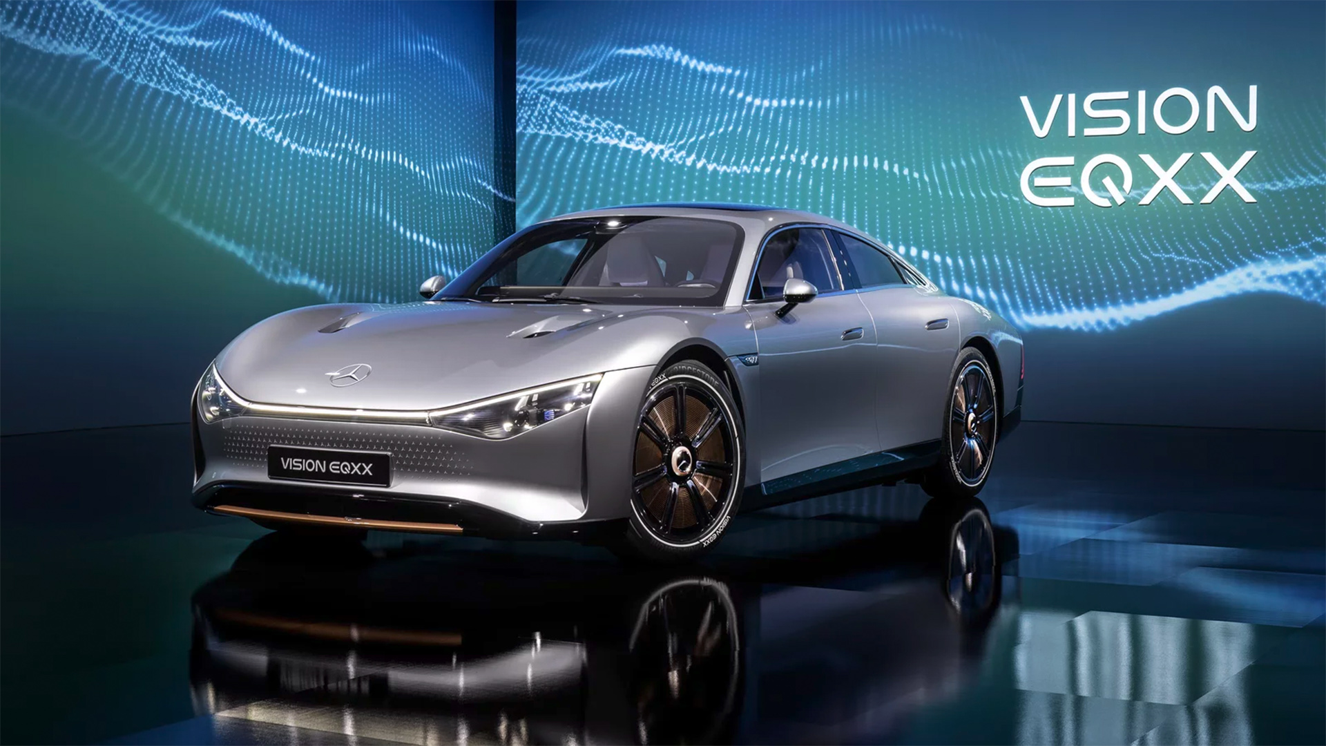 Mercedes-Benz unveiled their electric vehicle concept car, the VISION EQXX.