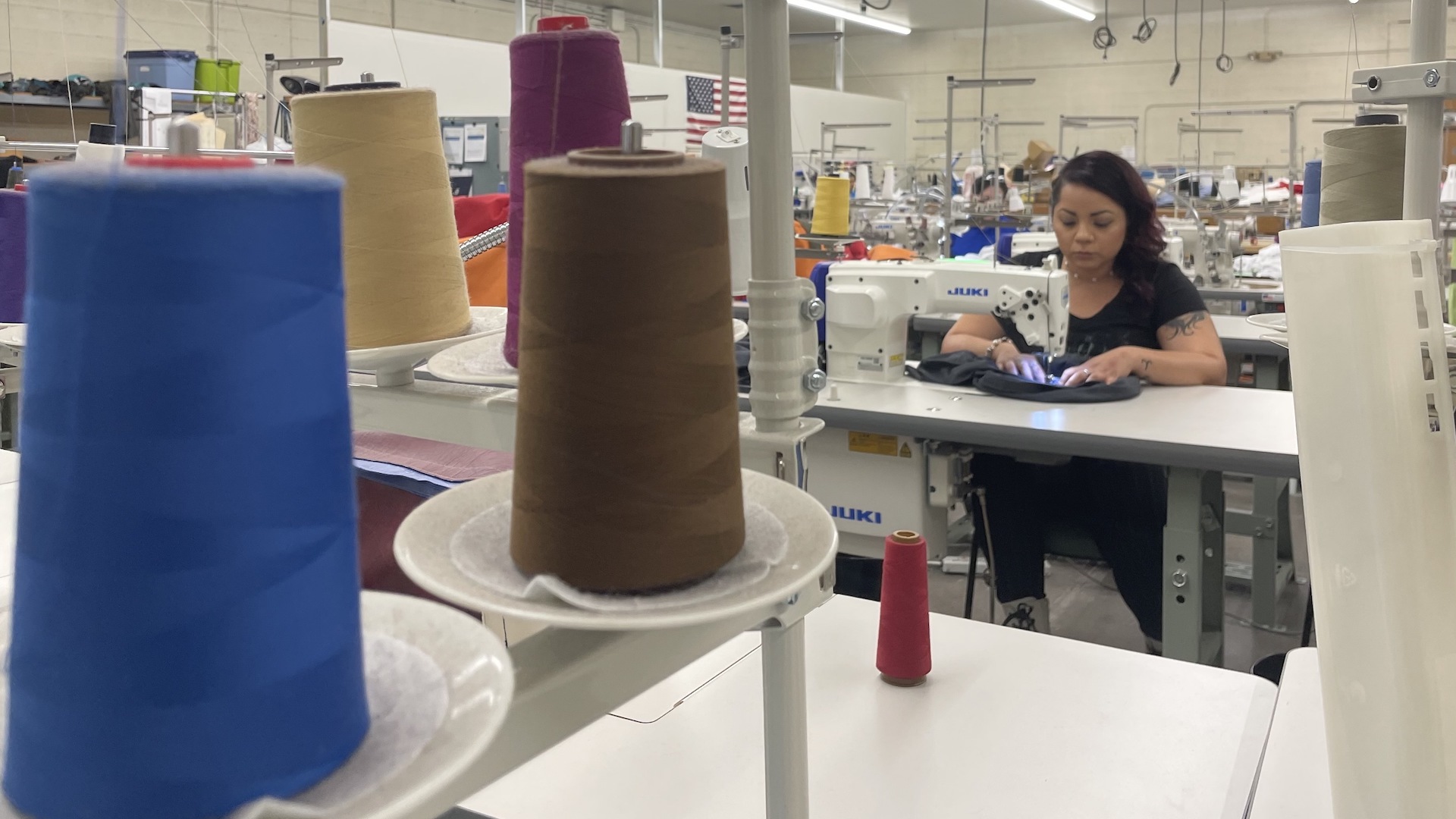 In addition to housing the classes, the Sonoran Stitch Factory also contracts work with businesses in the area.