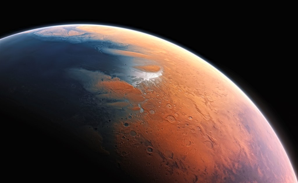 Researchers think Mars was an ocean planet 4 billion years ago. 