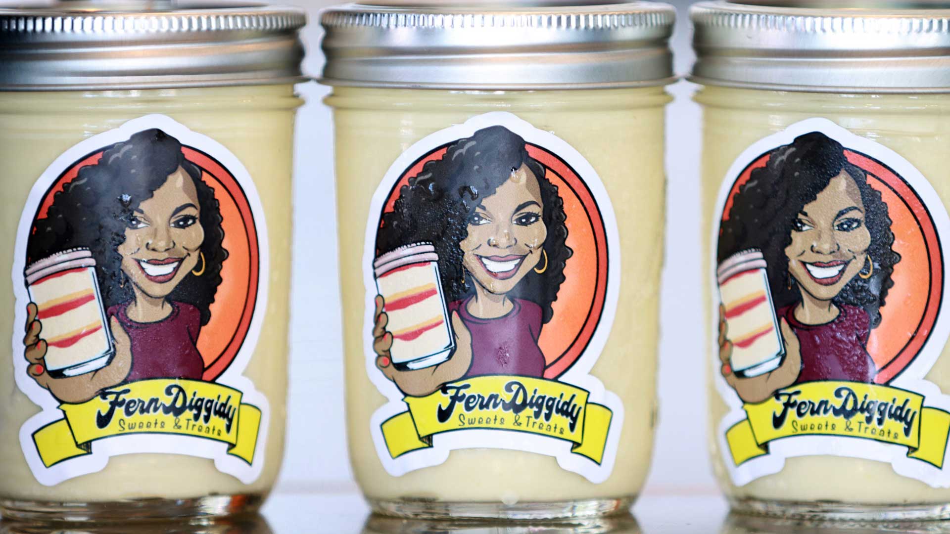 FernDiggidy Sweets & Treats dessert Mason jars are sold at the Uptown Farmers Market in Phoenix, Retail Therapy AZ in Glendale and Main Street Harvest community grocer in Mesa. September 2022. 